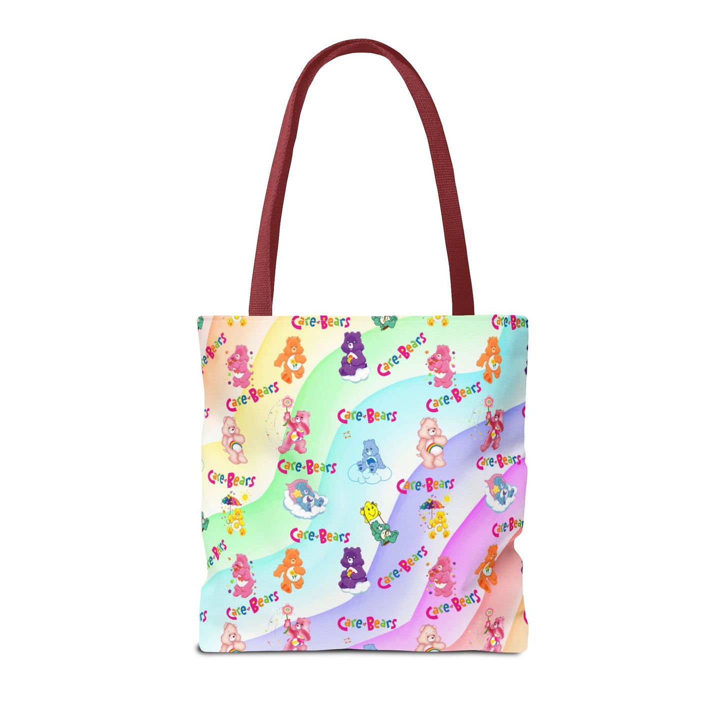 Colorful Care Bear Tote Bag