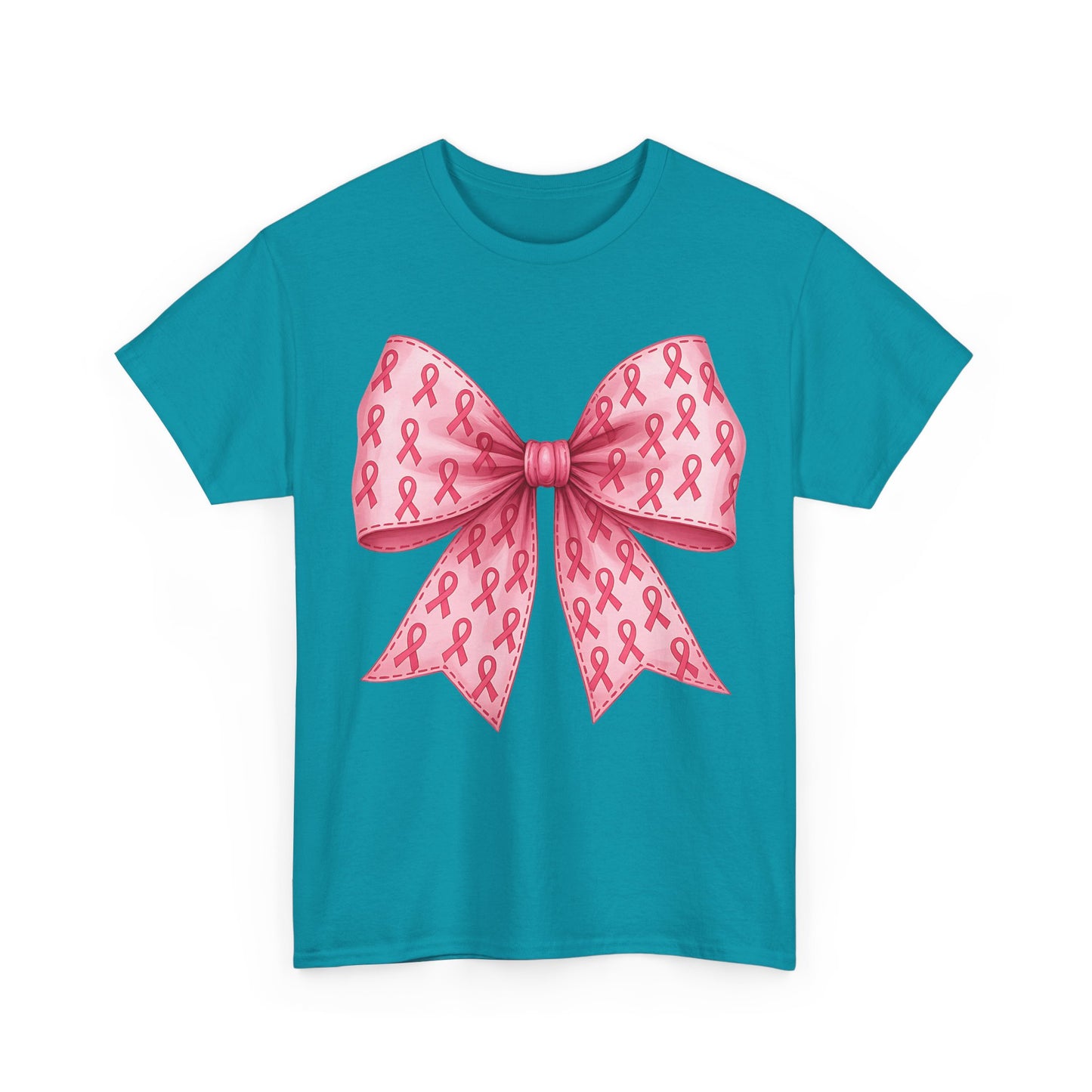 Breast Cancer Bow Tee