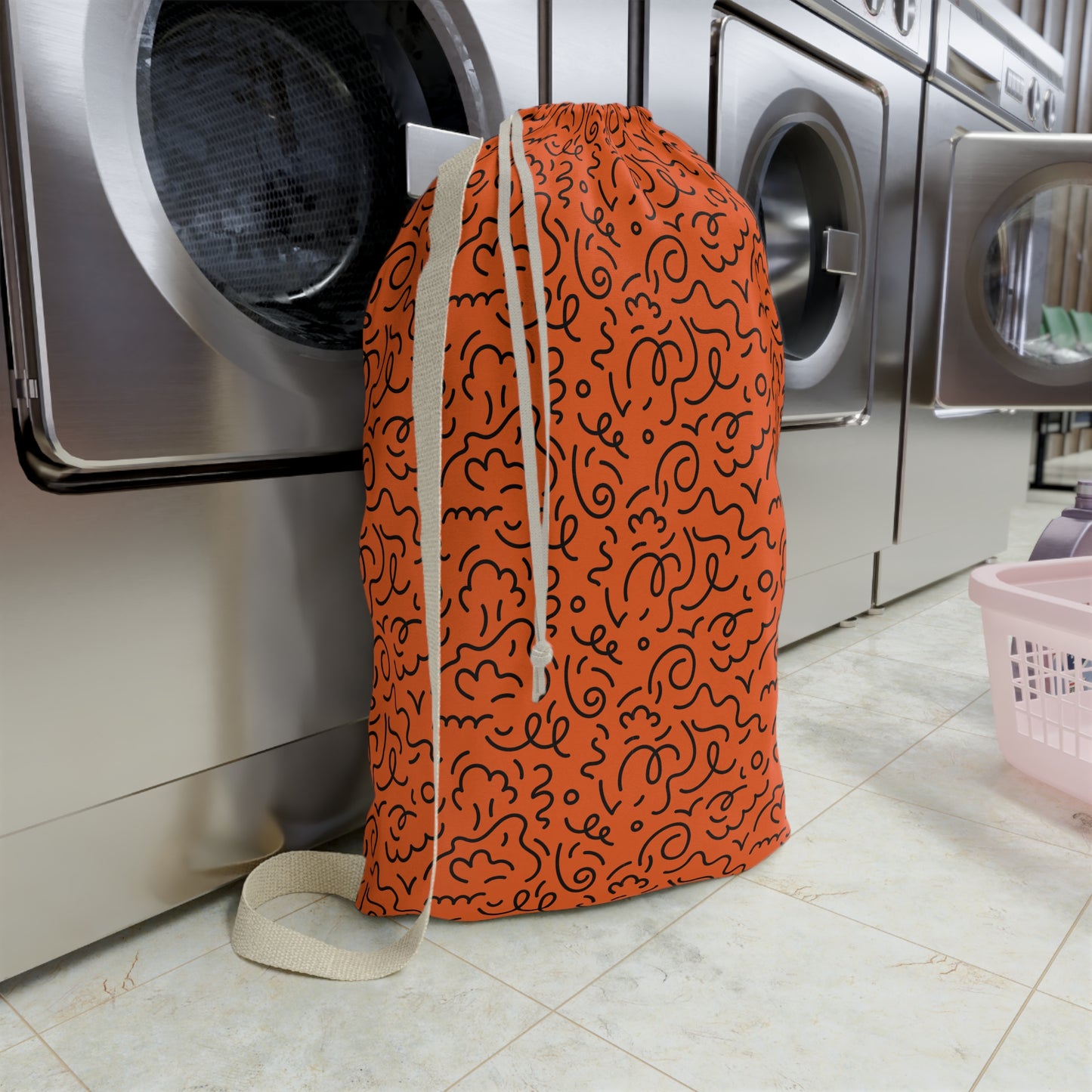 Laundry Bag, Patterned Storage Bag, Travel Organizer