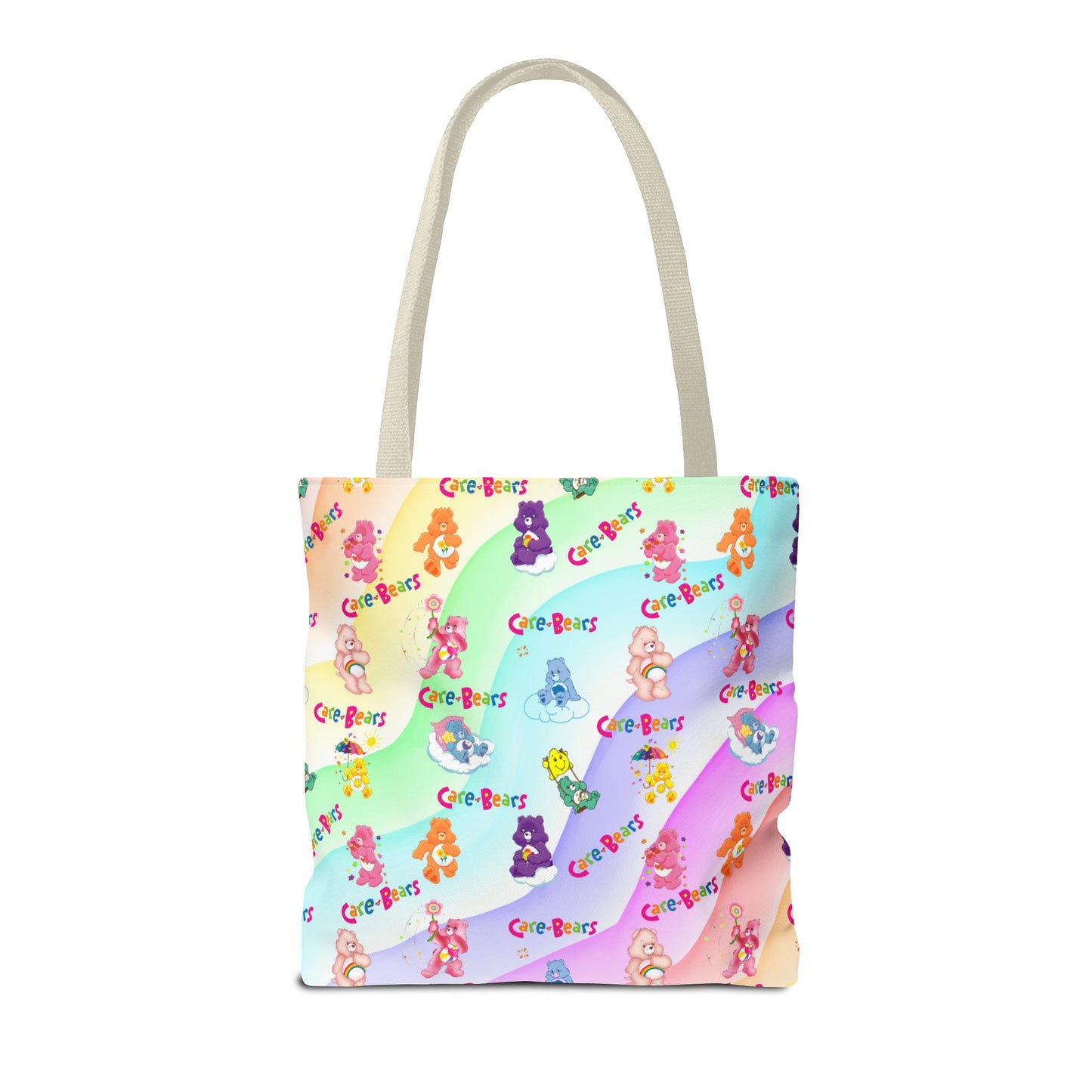Colorful Care Bear Tote Bag