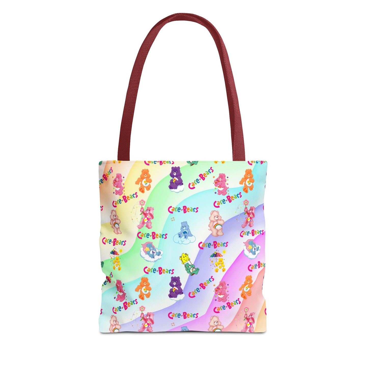 Colorful Care Bear Tote Bag