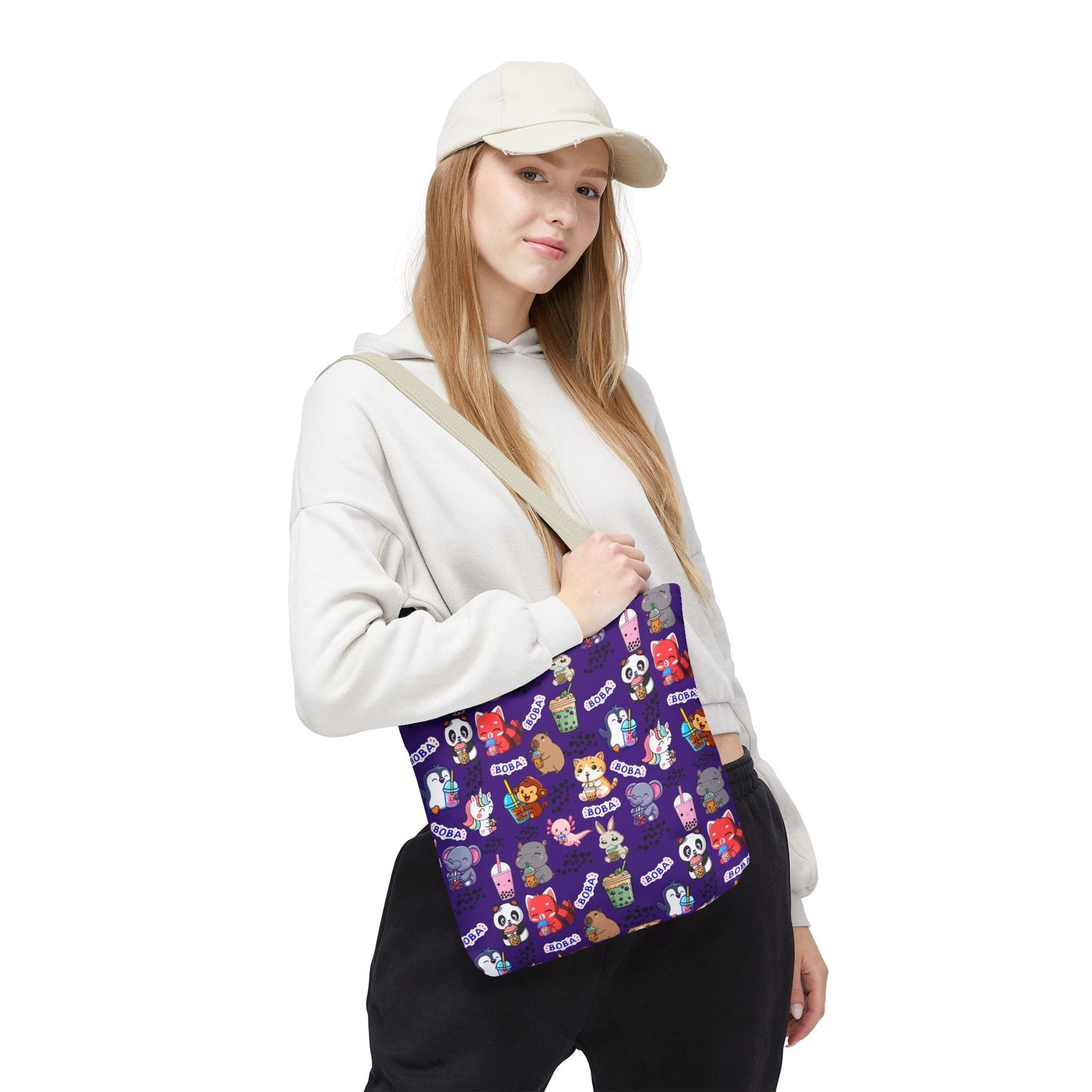 Boba Animal Tote Bag