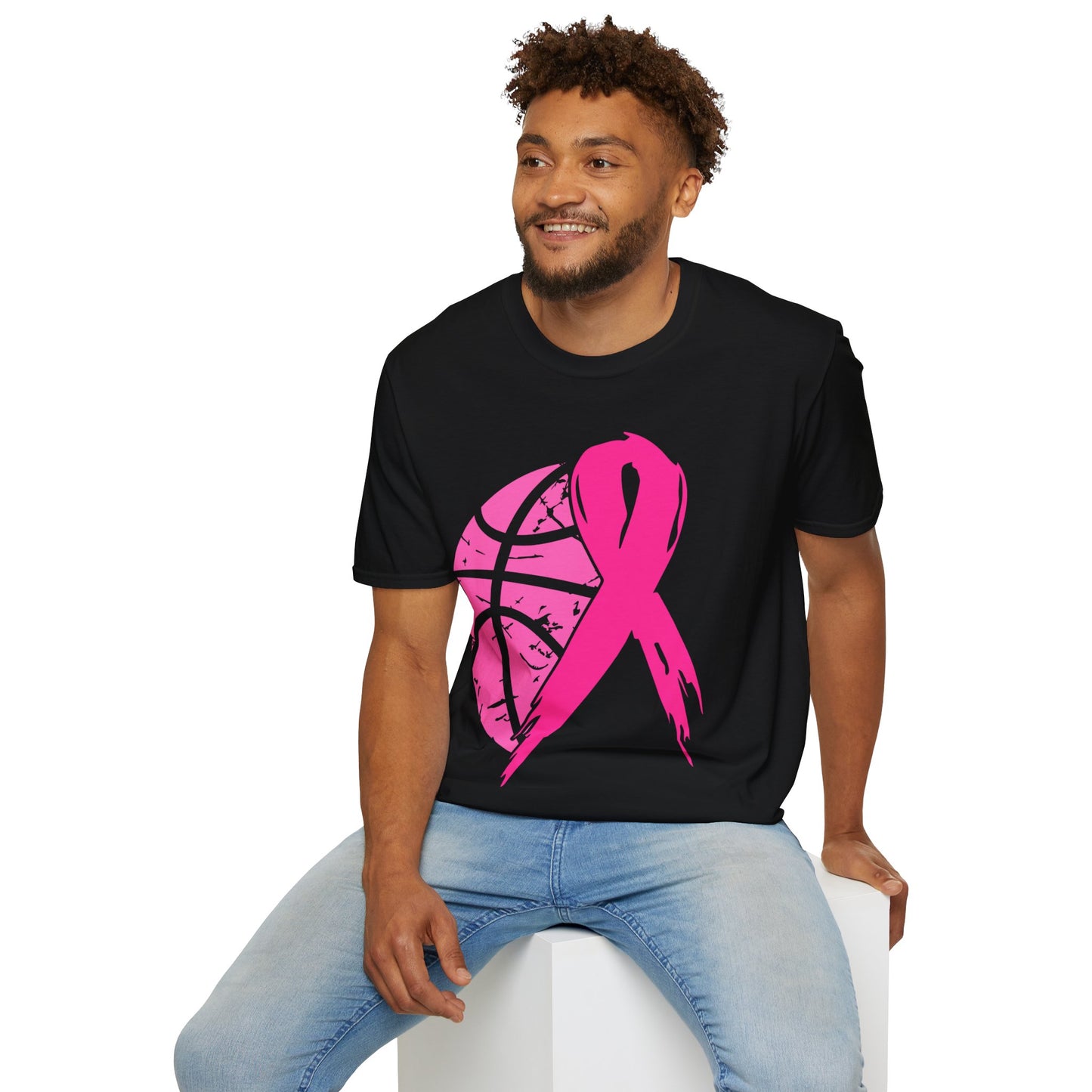 Basketball Cancer Awareness T-Shirt