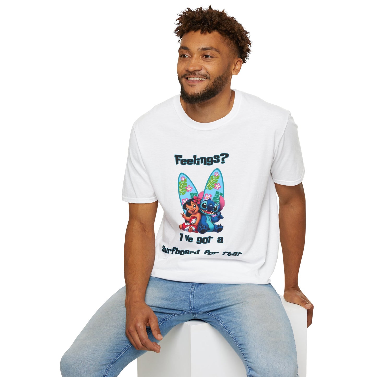 Surfboard Lilo & Stitch Unisex T-Shirt
