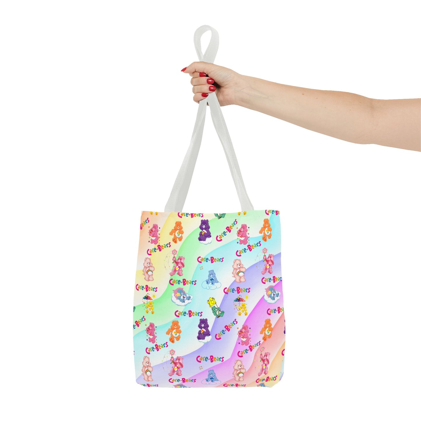 Colorful Care Bear Tote Bag