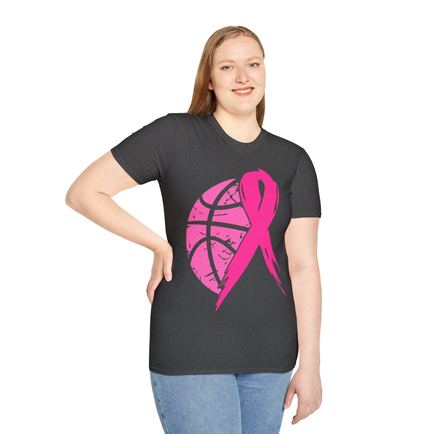 Basketball Cancer Awareness T-Shirt