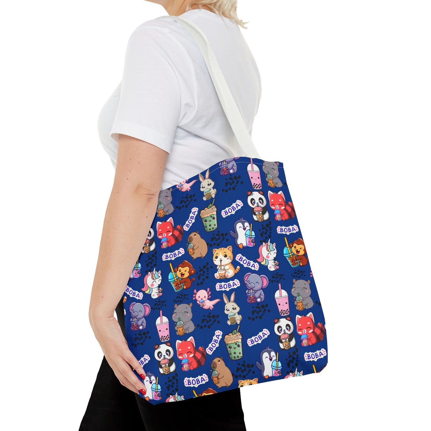 Boba Animal Tote Bag