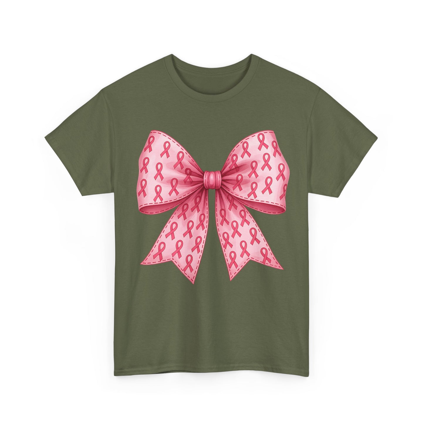 Breast Cancer Bow Tee