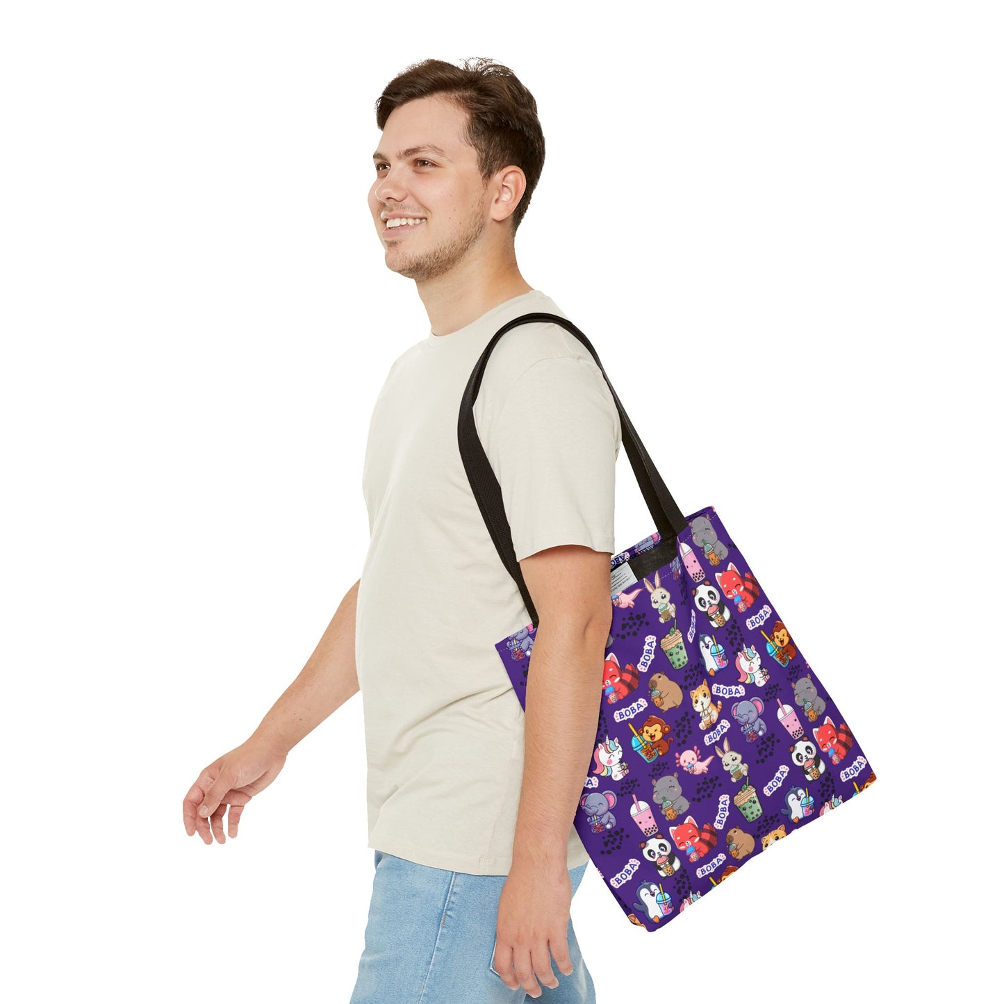 Boba Animal Tote Bag