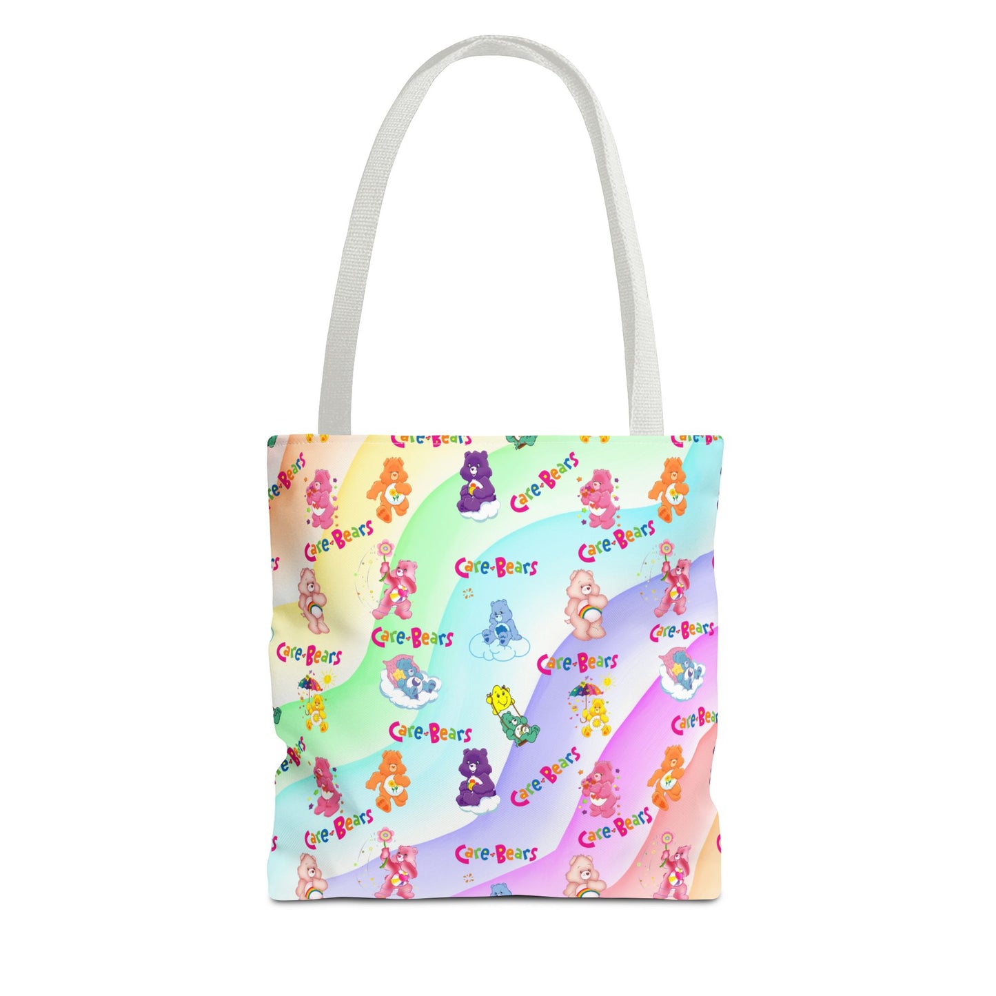 Colorful Care Bear Tote Bag