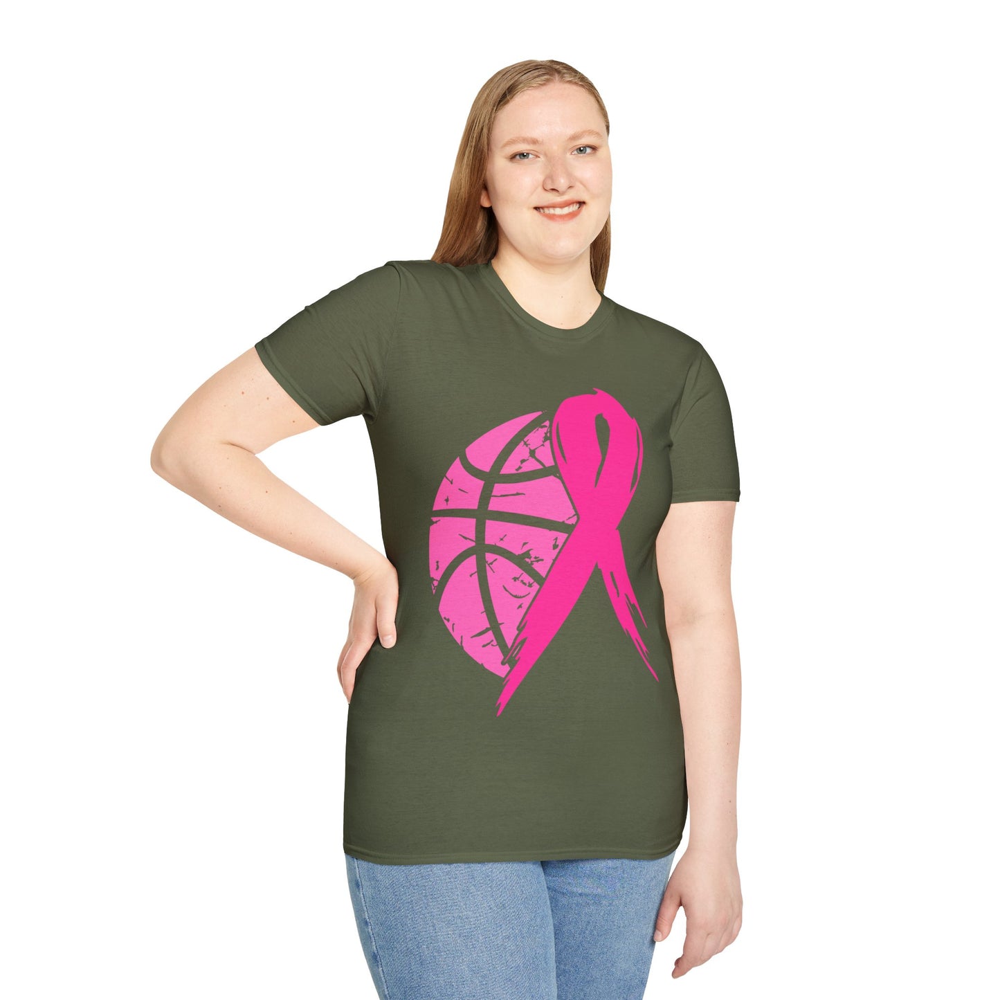 Basketball Cancer Awareness T-Shirt
