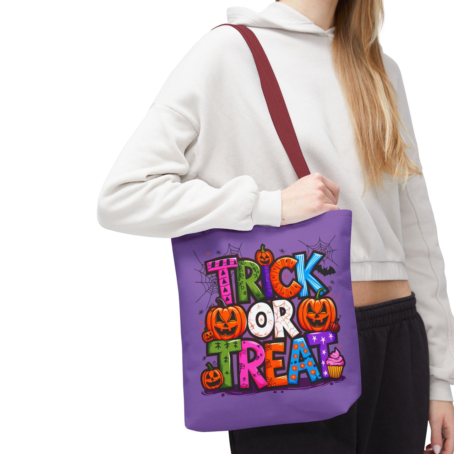Halloween Trick or Treat Tote Bag