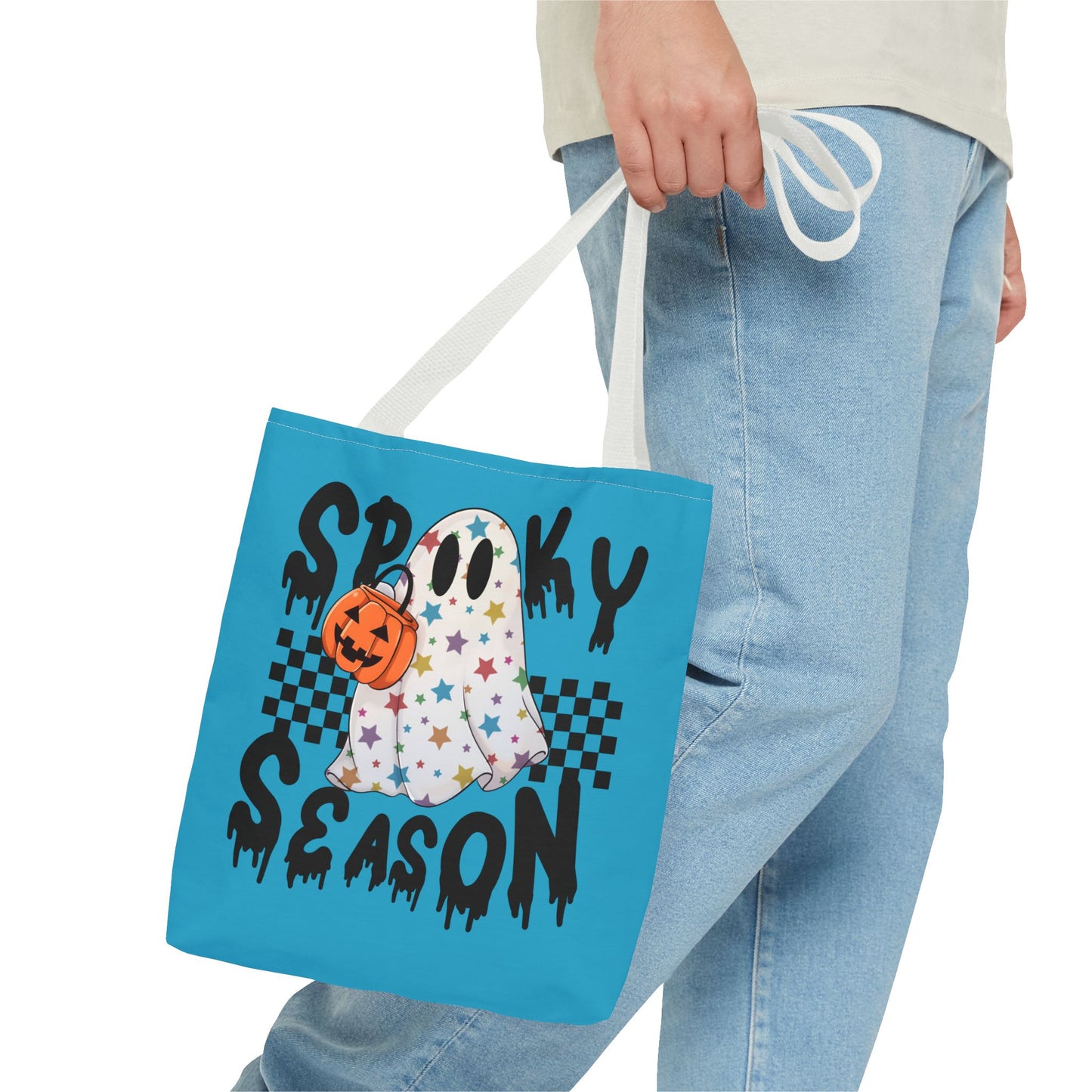 Ghost Tote Bag - Spooky Season Halloween Accessory