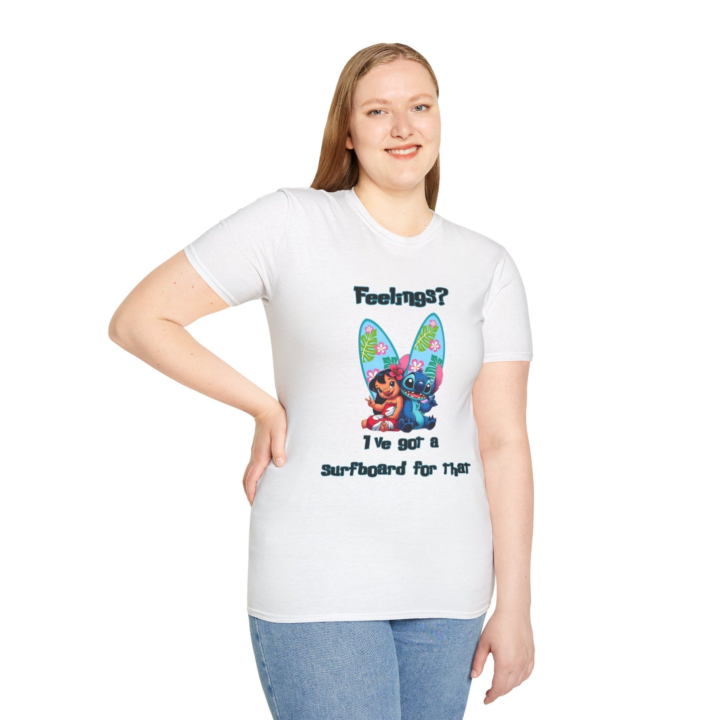Surfboard Lilo & Stitch Unisex T-Shirt
