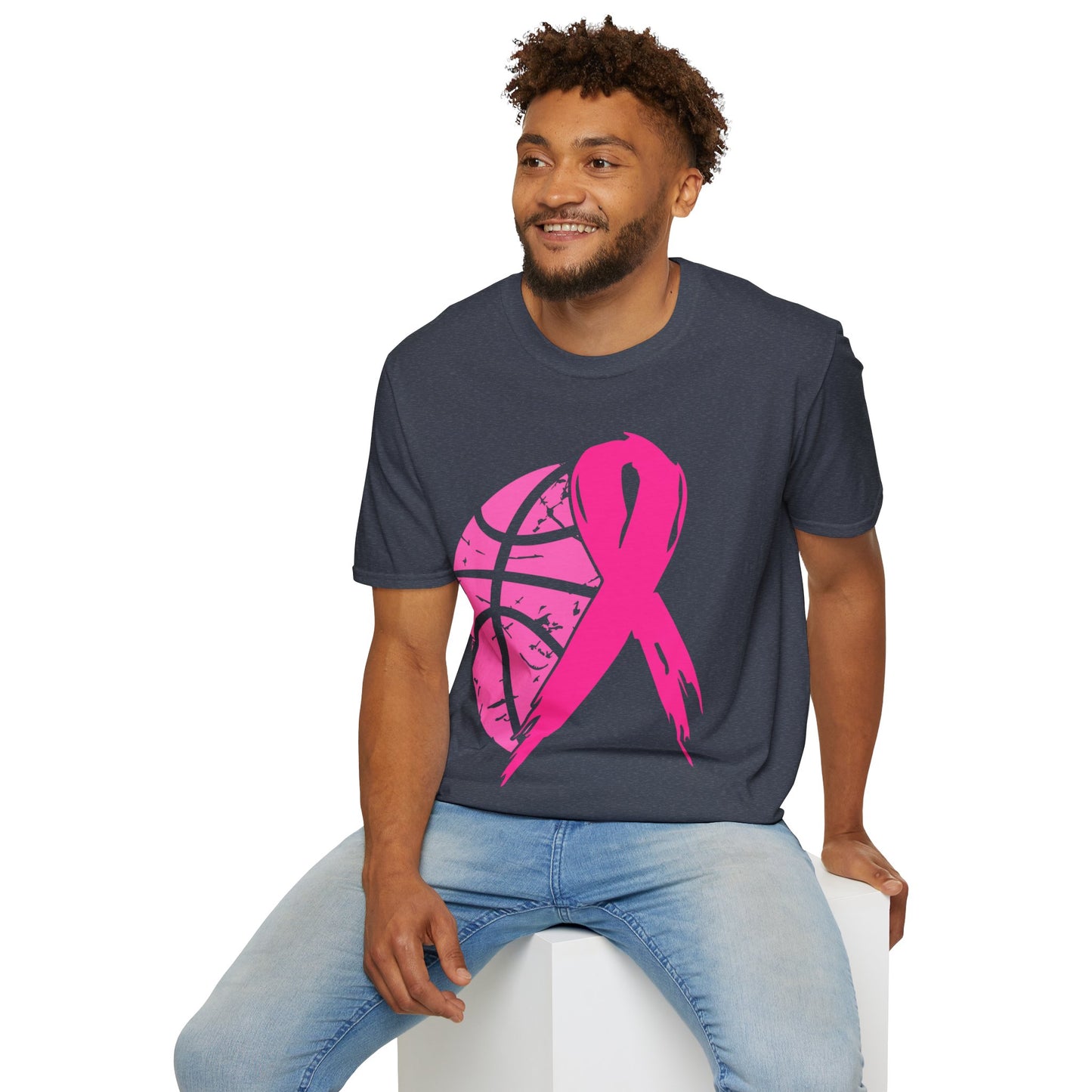 Basketball Cancer Awareness T-Shirt