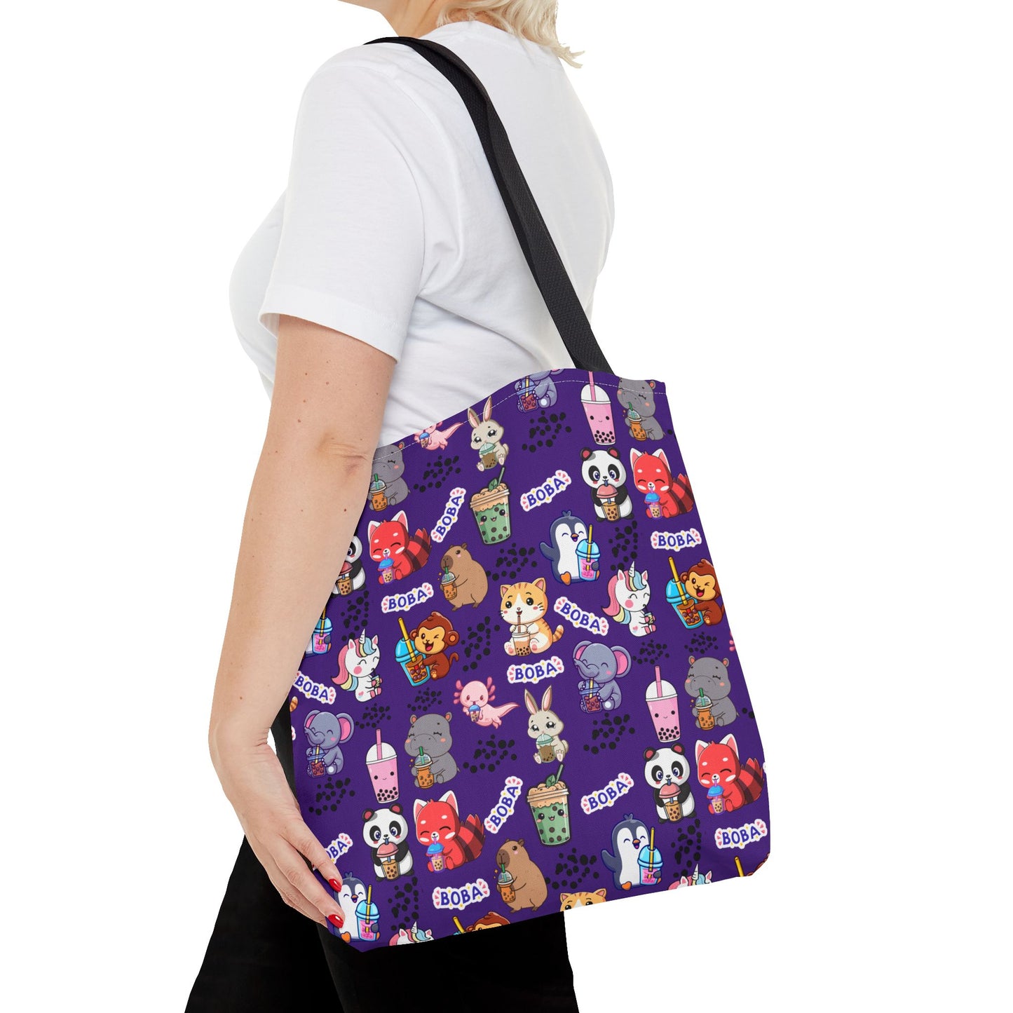 Boba Animal Tote Bag