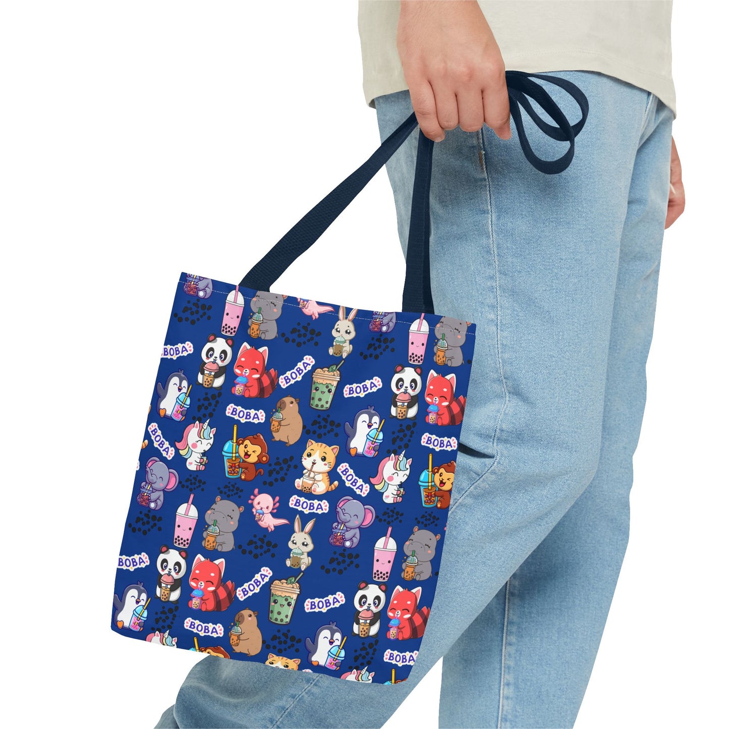 Boba Animal Tote Bag