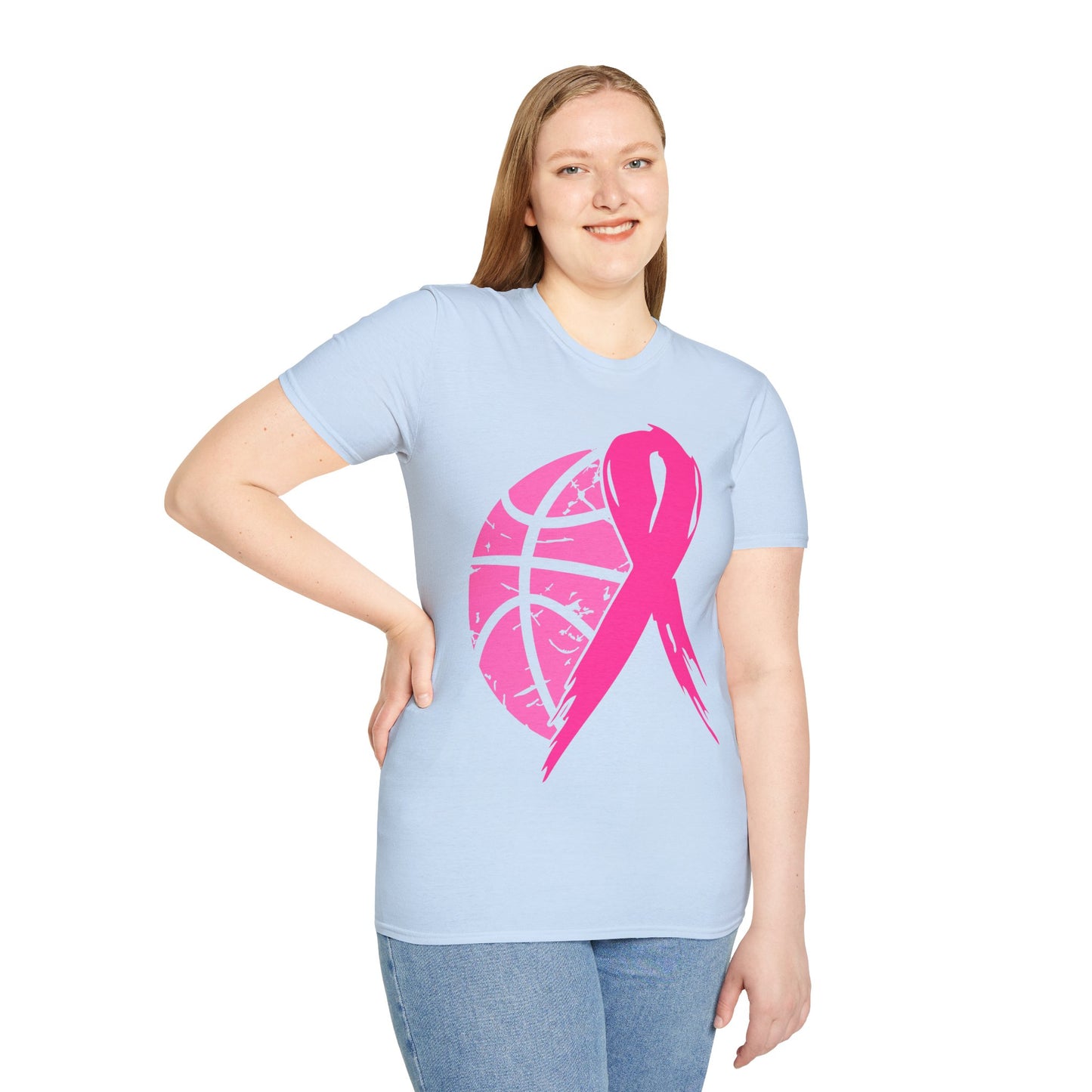 Basketball Cancer Awareness T-Shirt