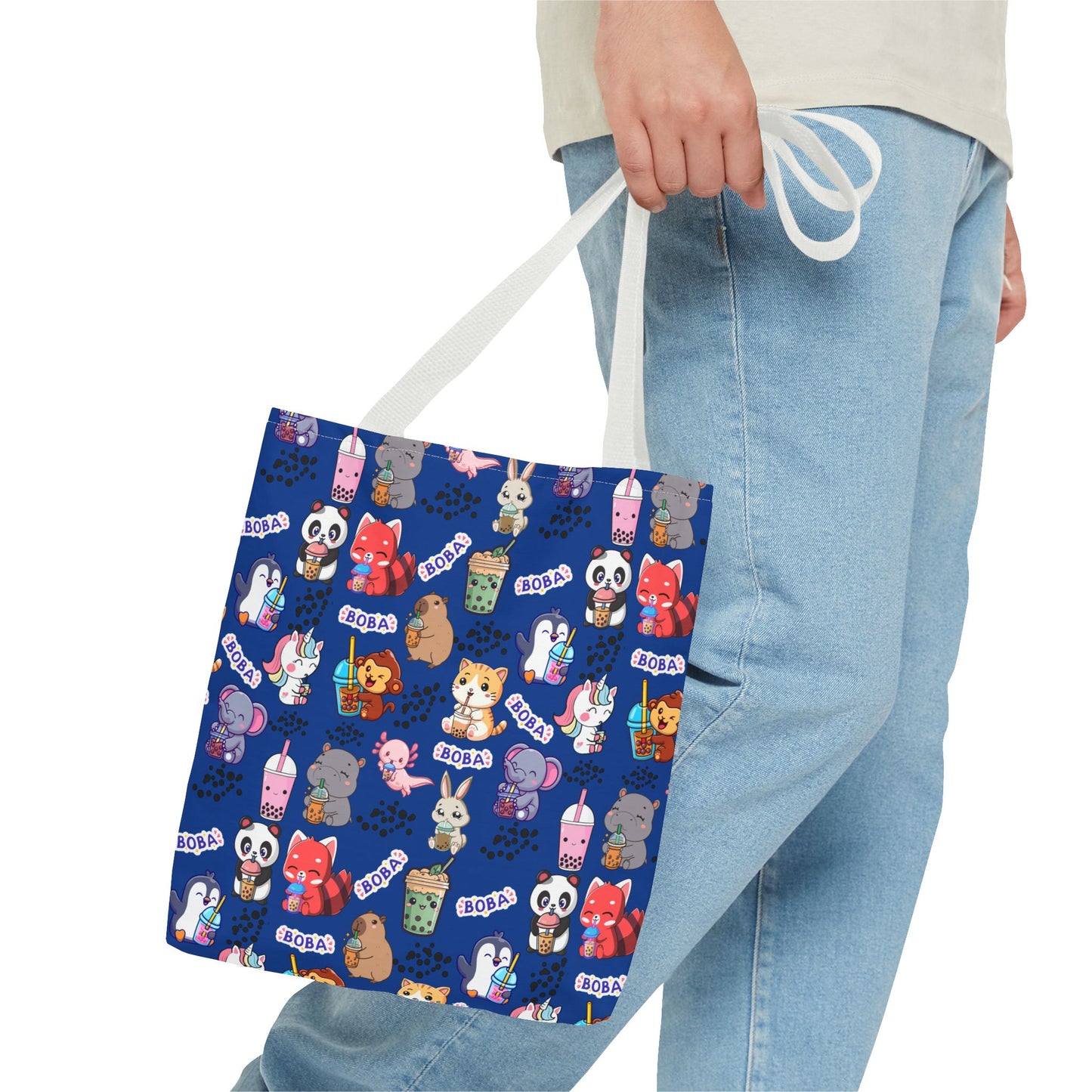 Boba Animal Tote Bag