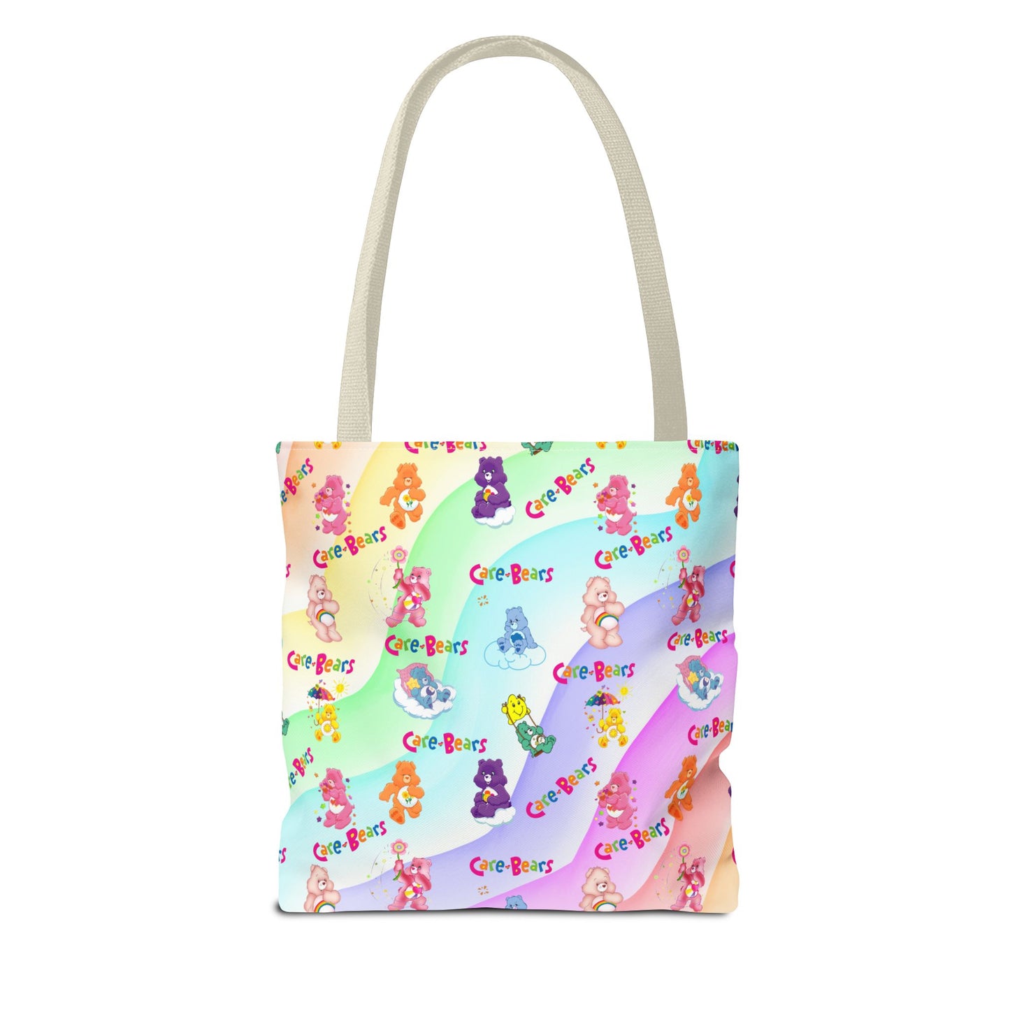 Colorful Care Bear Tote Bag