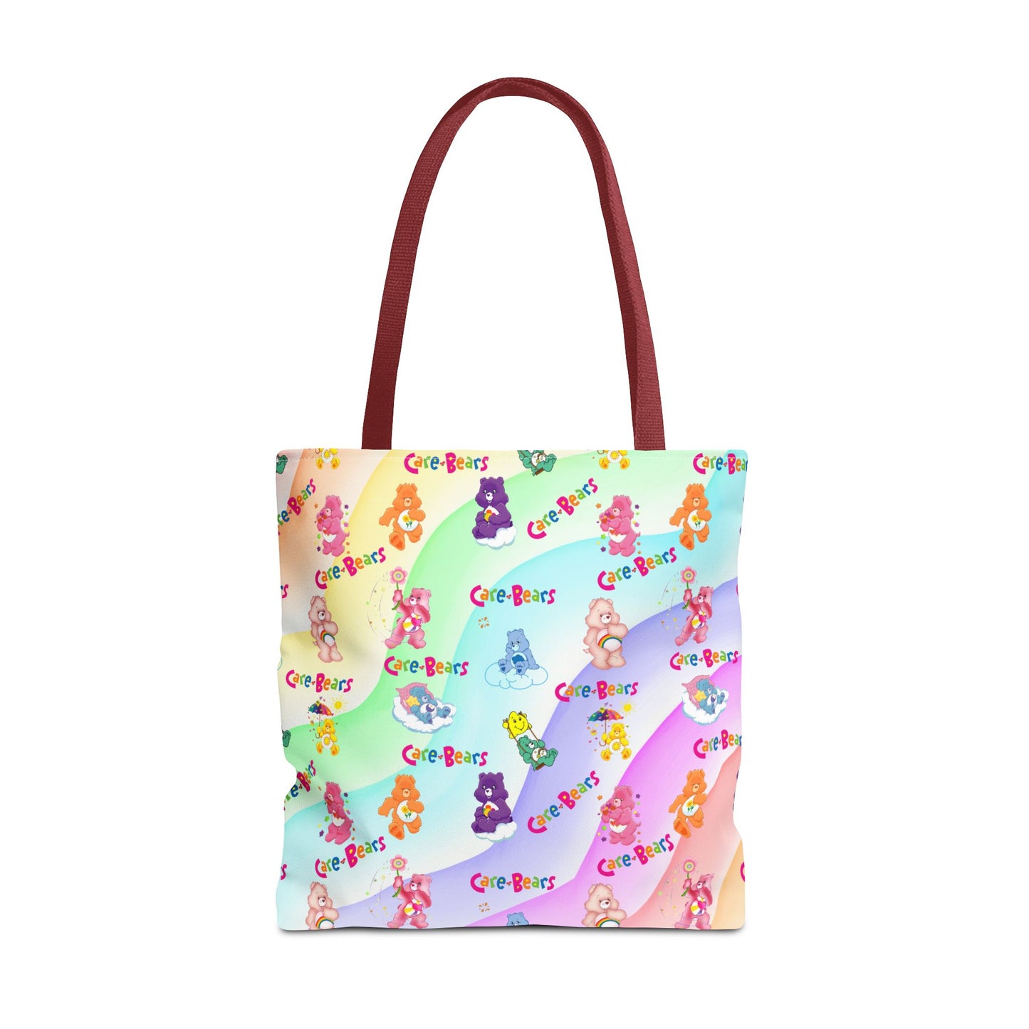 Colorful Care Bear Tote Bag