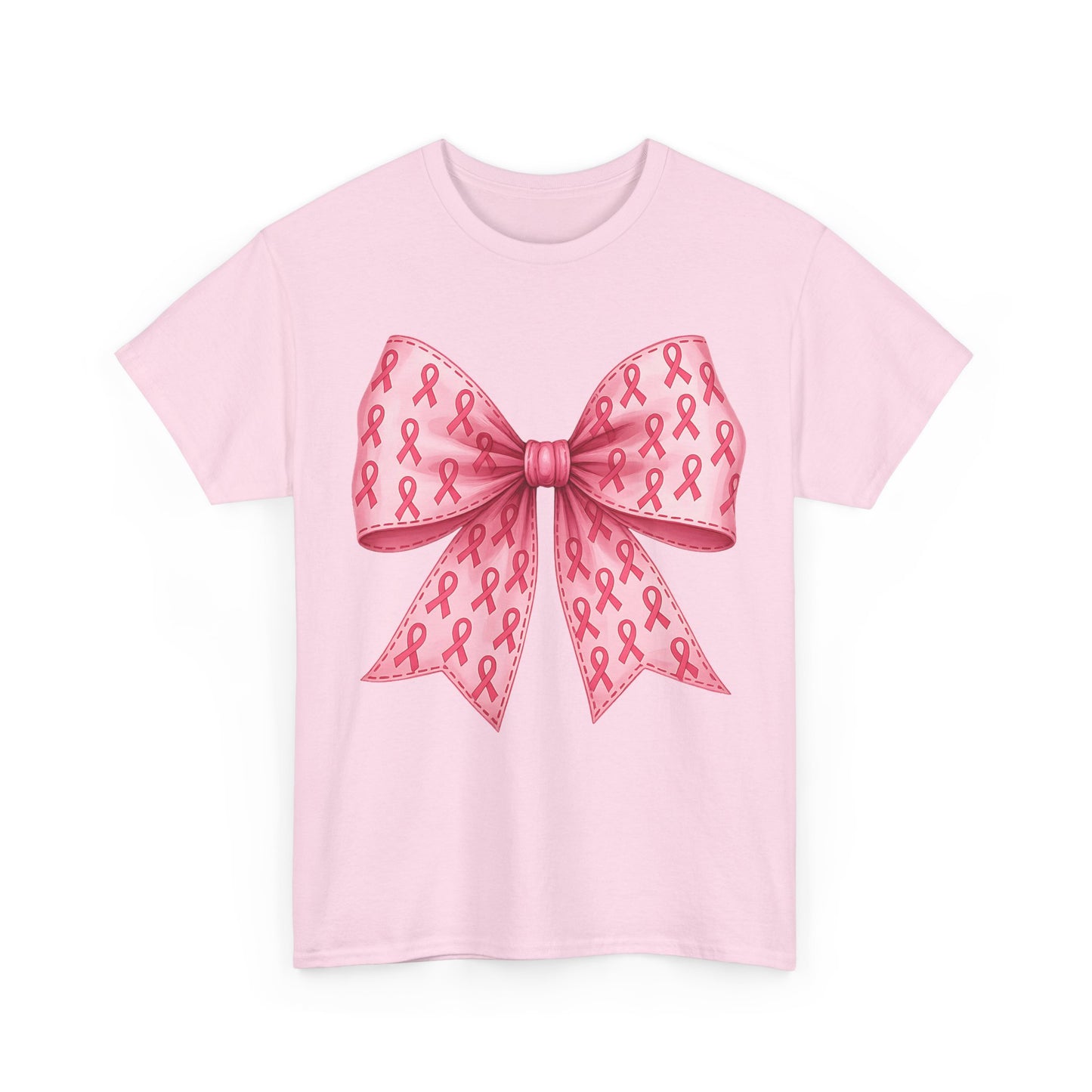 Breast Cancer Bow Tee