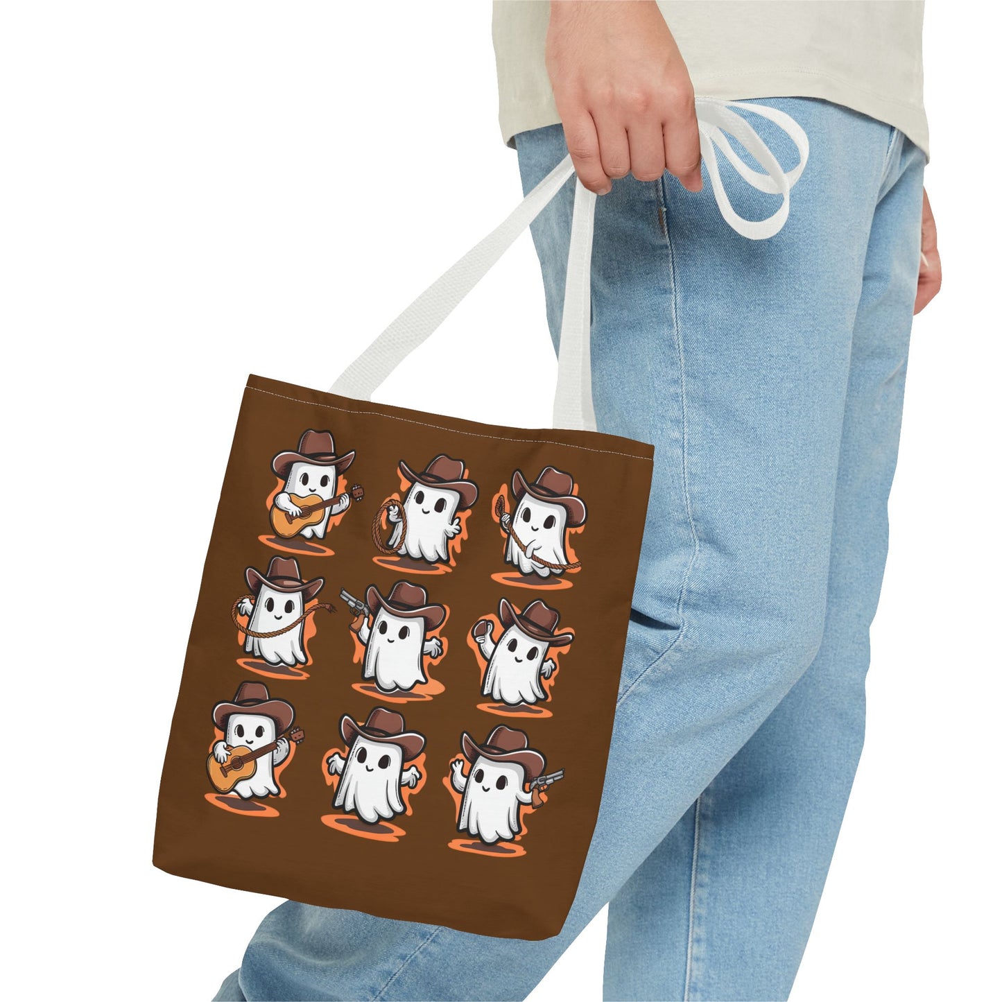 Cowboy Ghost Tote Bag
