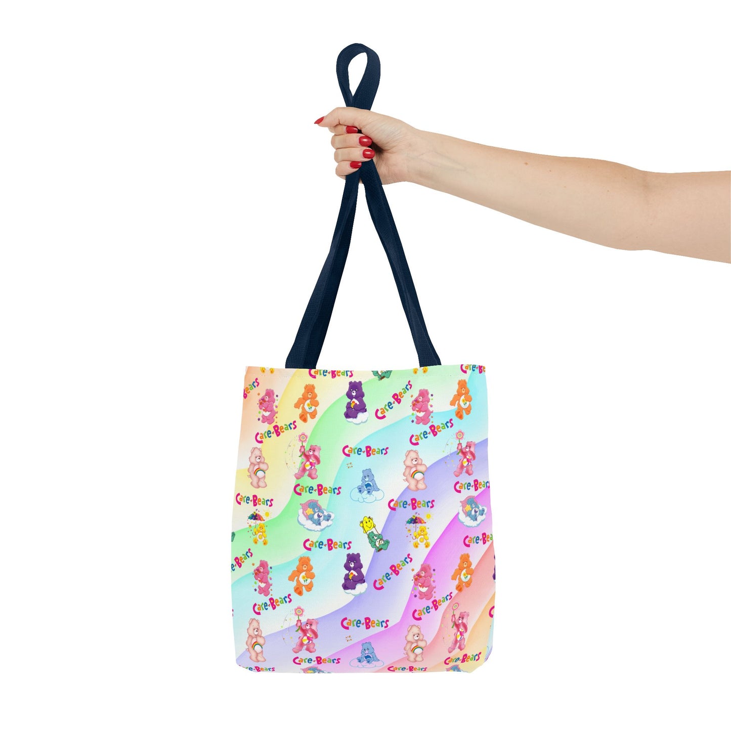 Colorful Care Bear Tote Bag