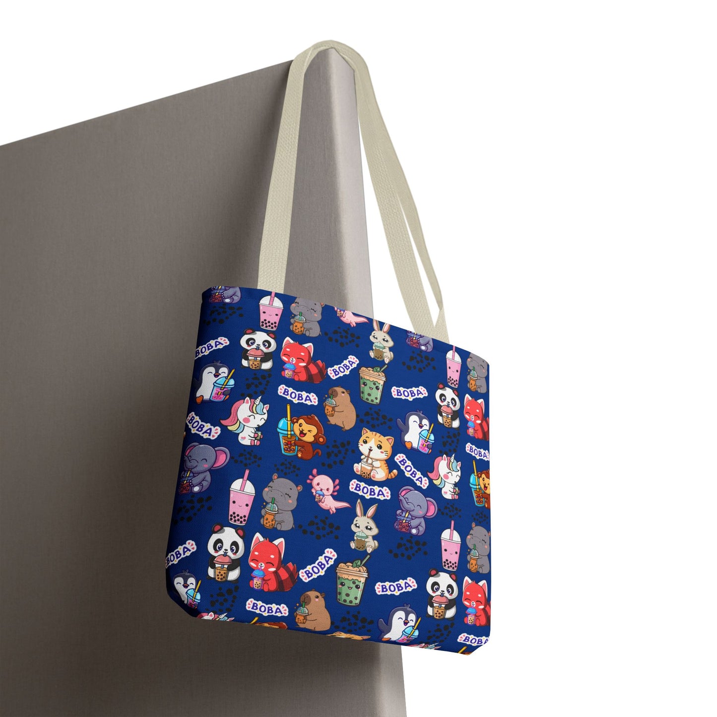 Boba Animal Tote Bag