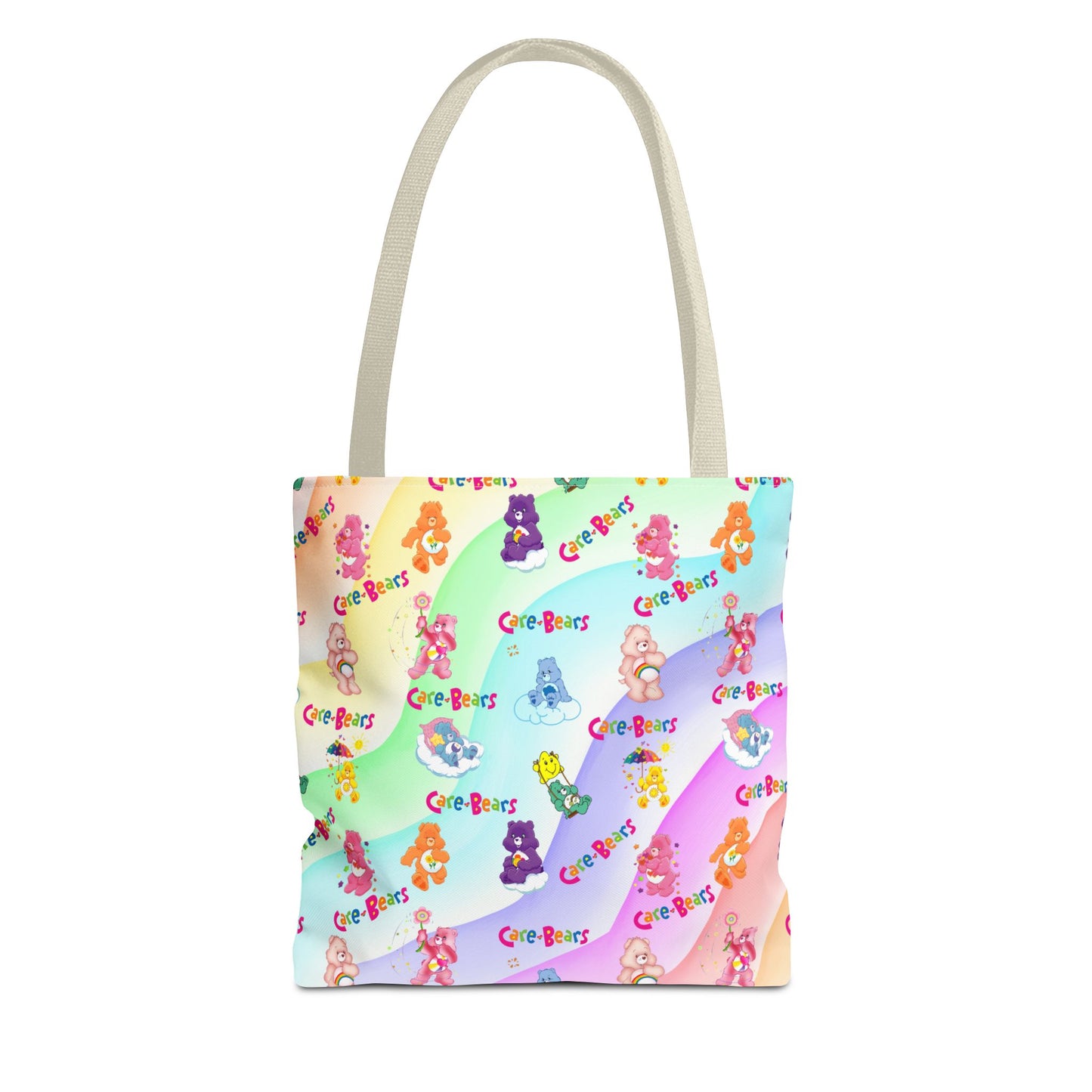 Colorful Care Bear Tote Bag