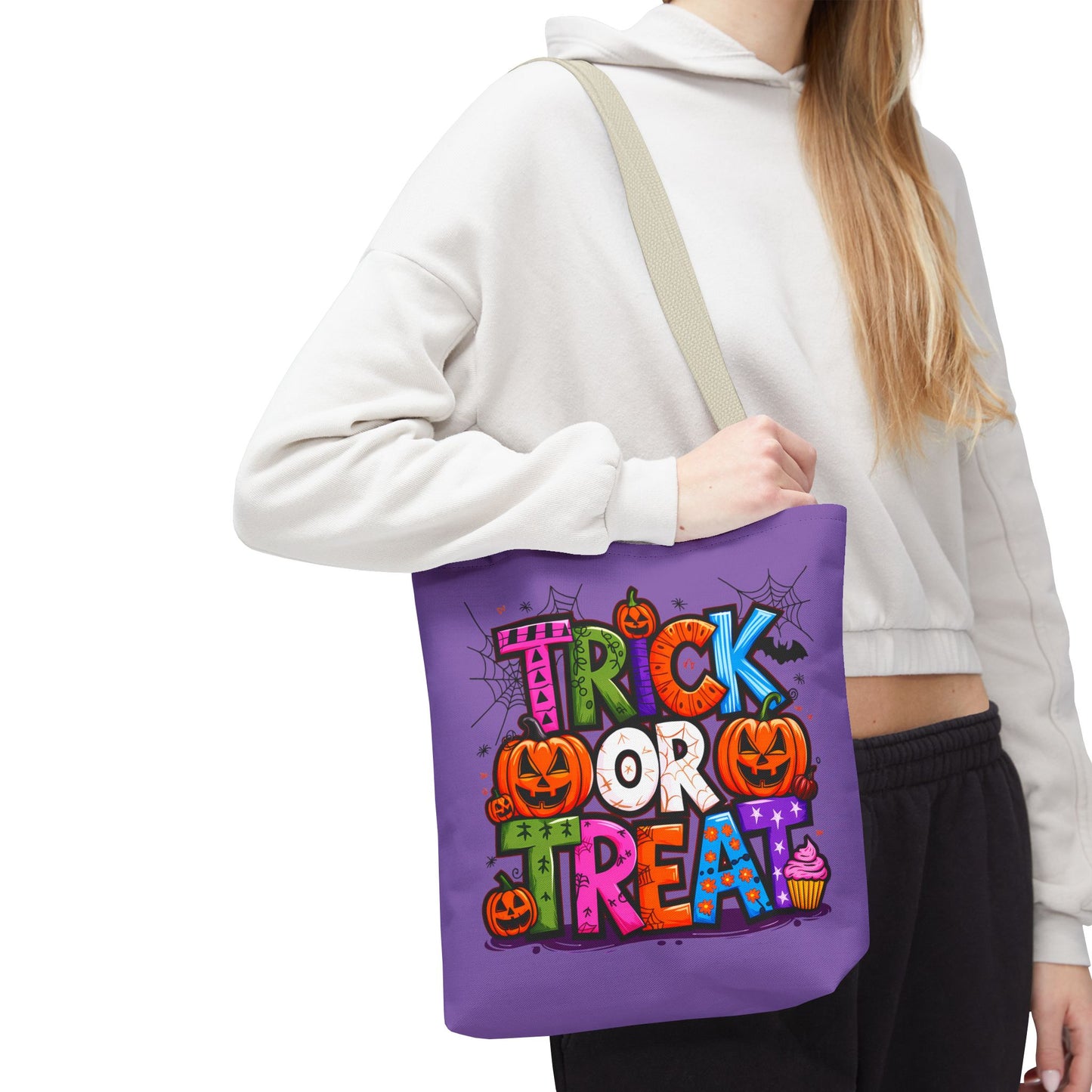 Halloween Trick or Treat Tote Bag