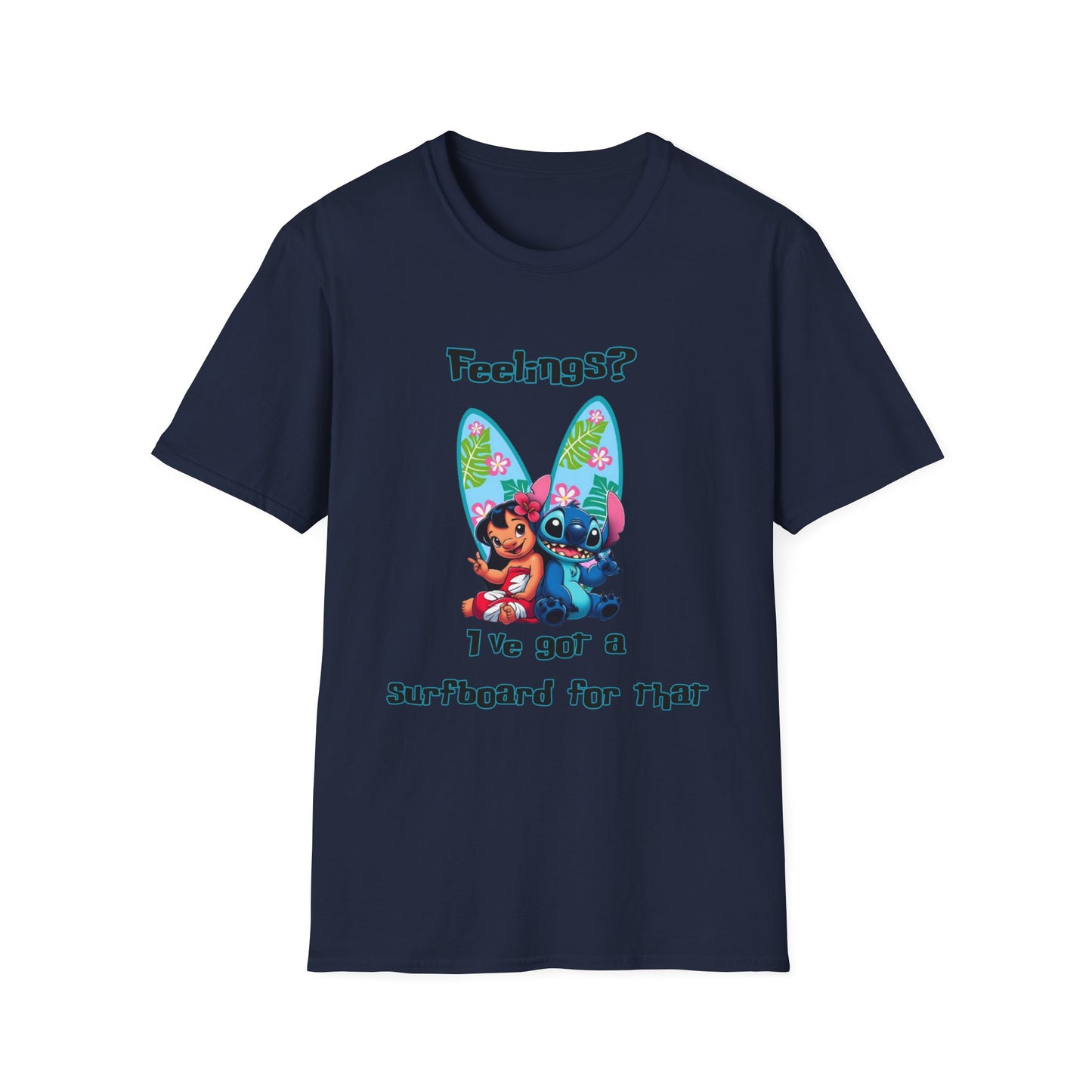 Surfboard Lilo & Stitch Unisex T-Shirt