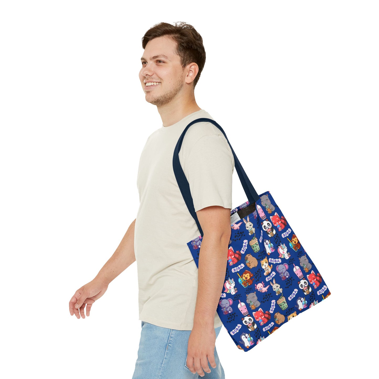 Boba Animal Tote Bag