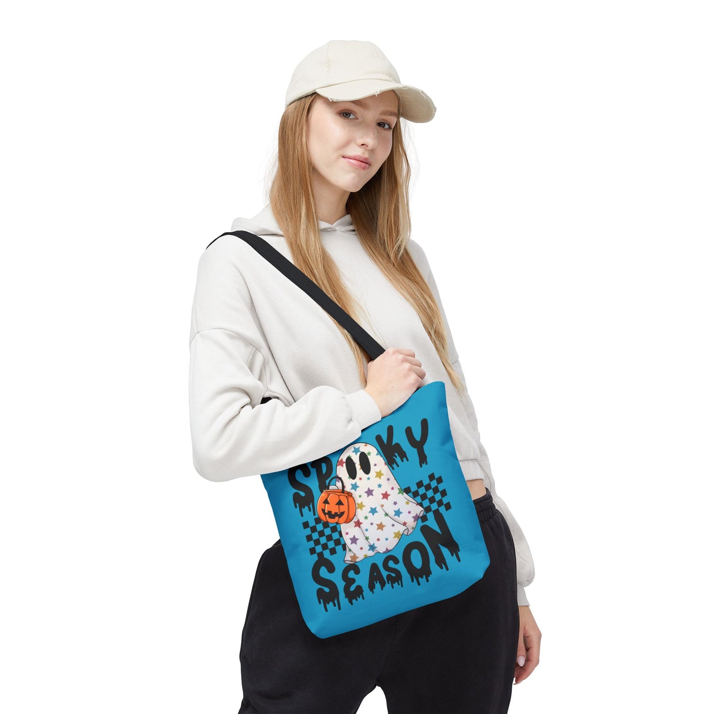 Ghost Tote Bag - Spooky Season Halloween Accessory