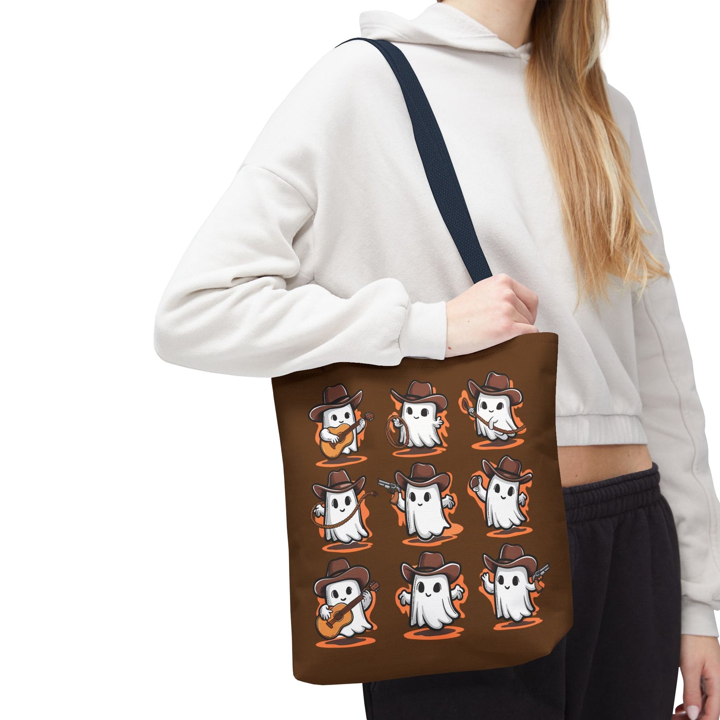 Cowboy Ghost Tote Bag