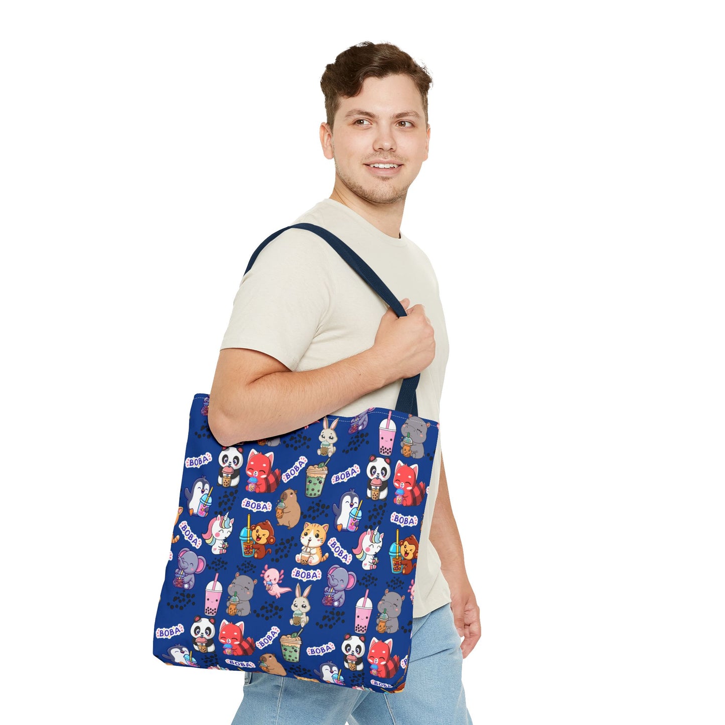 Boba Animal Tote Bag
