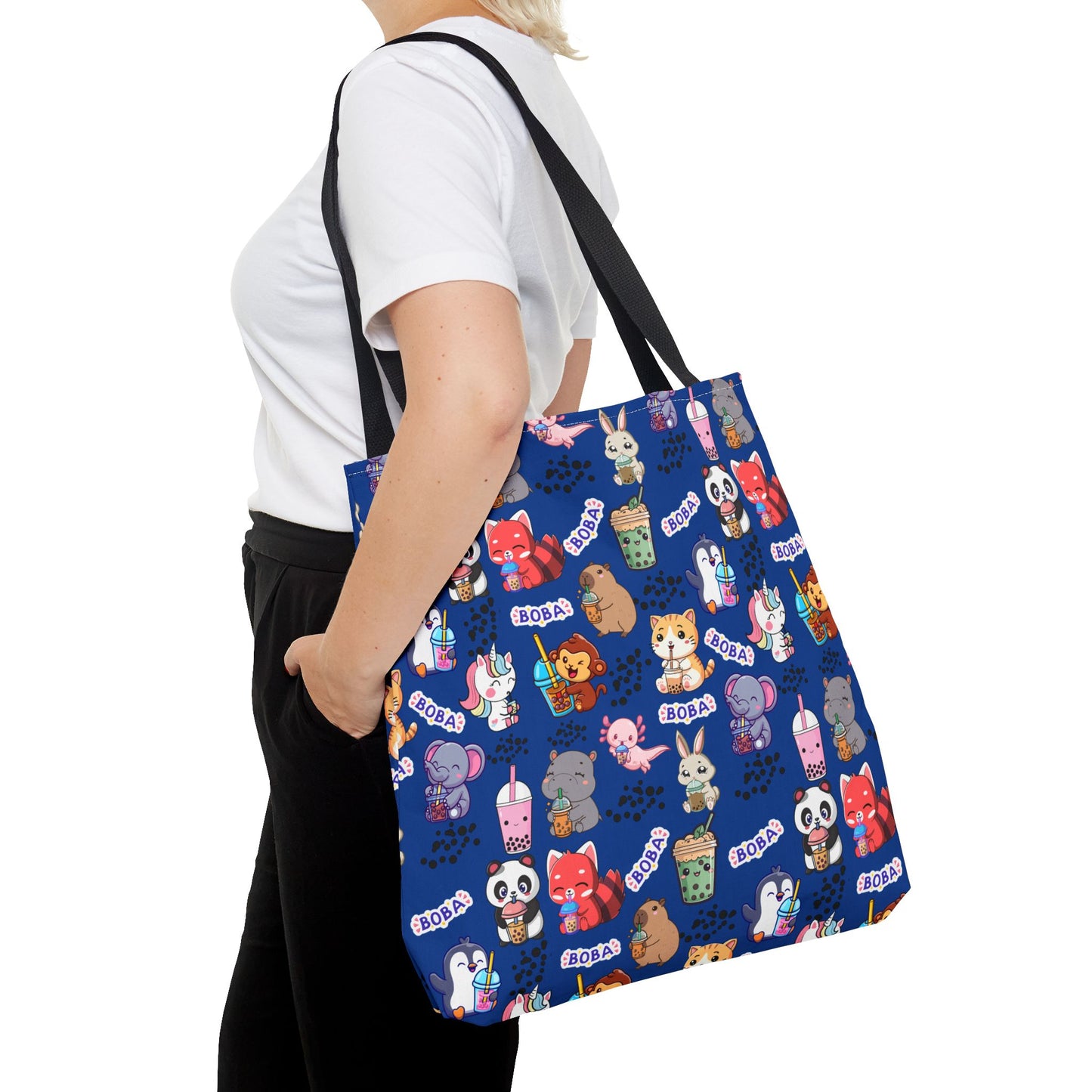 Boba Animal Tote Bag
