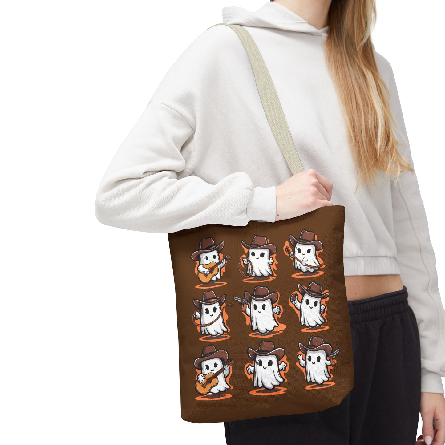 Cowboy Ghost Tote Bag
