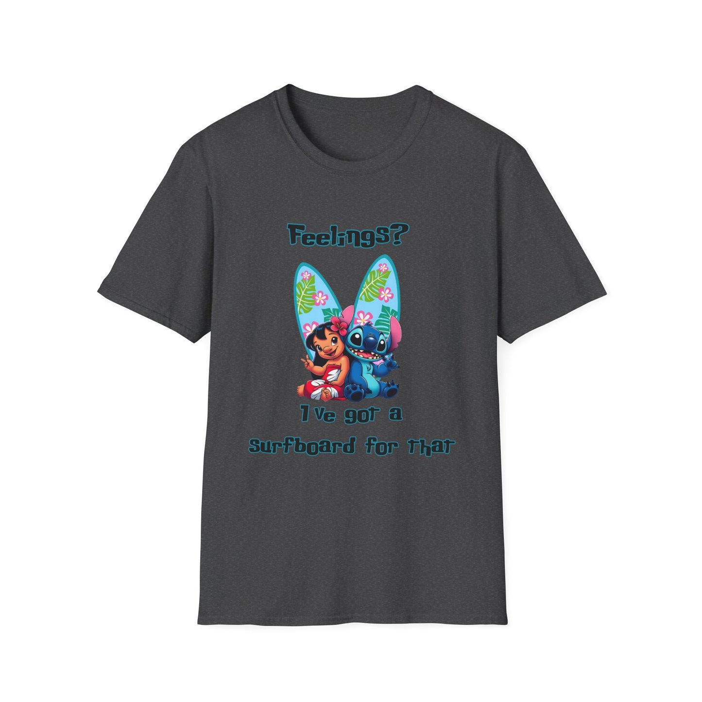 Surfboard Lilo & Stitch Unisex T-Shirt