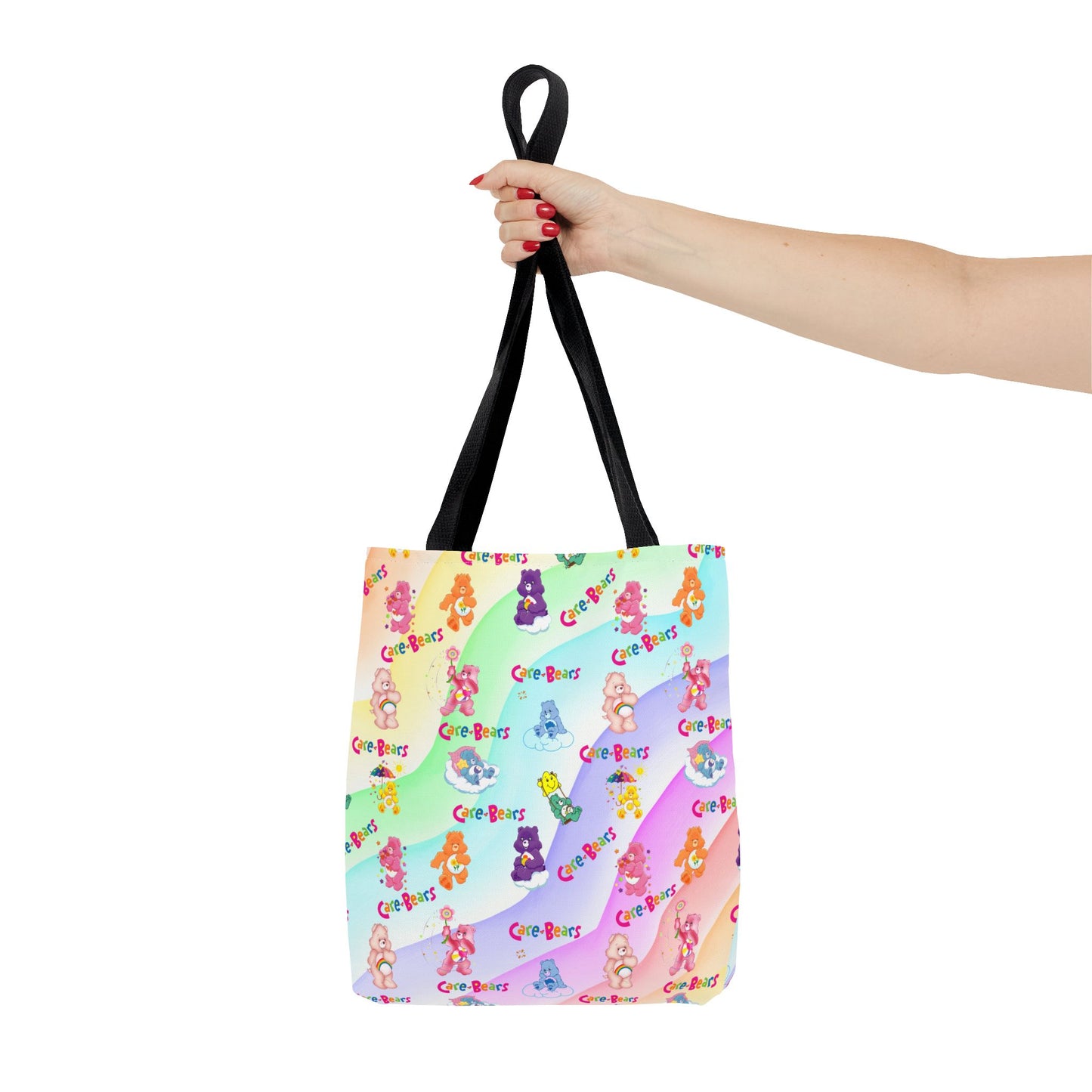 Colorful Care Bear Tote Bag