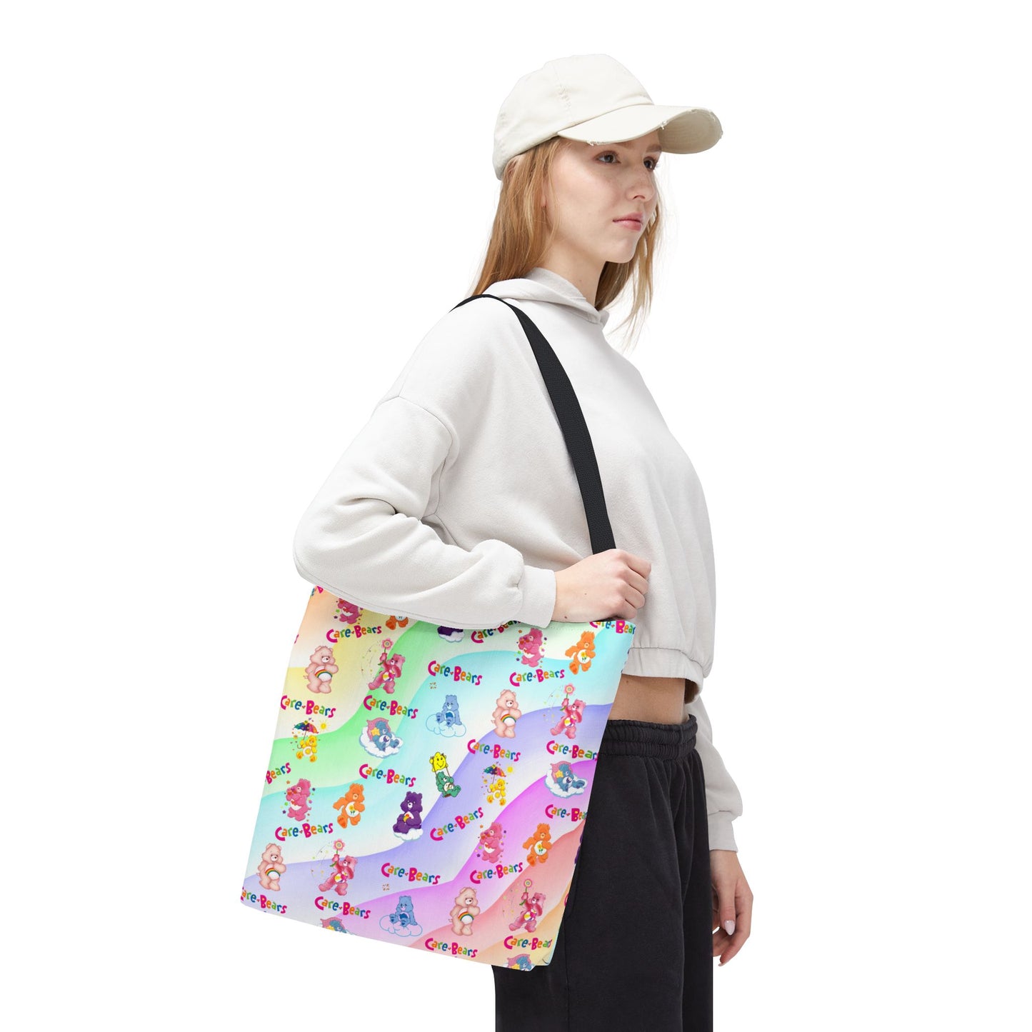 Colorful Care Bear Tote Bag