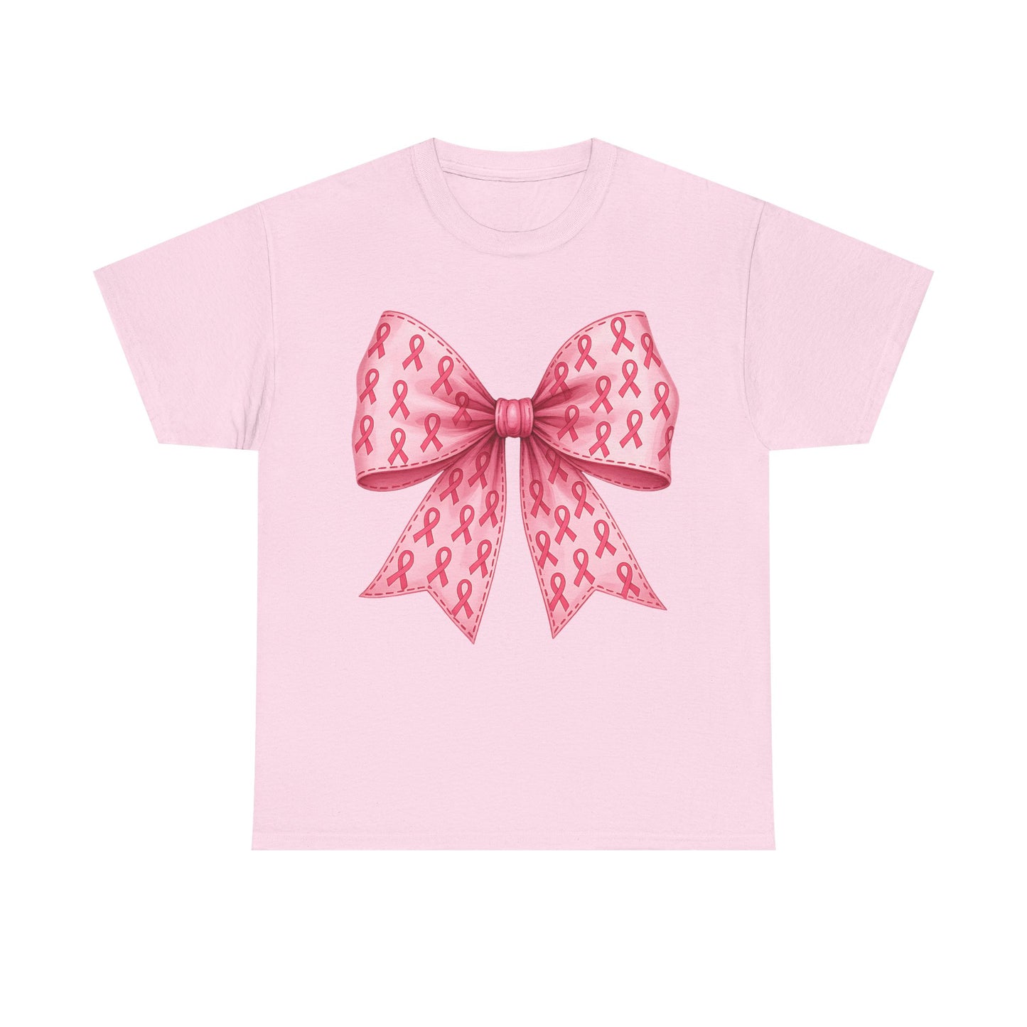 Breast Cancer Bow Tee