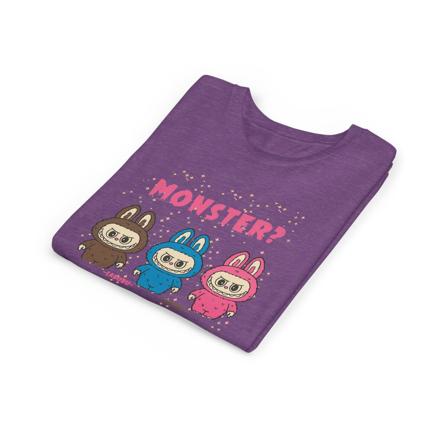 Youth Tee - Labubu Monster Misunderstood Design
