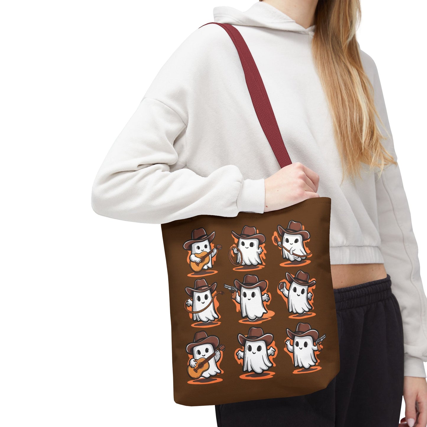 Cowboy Ghost Tote Bag