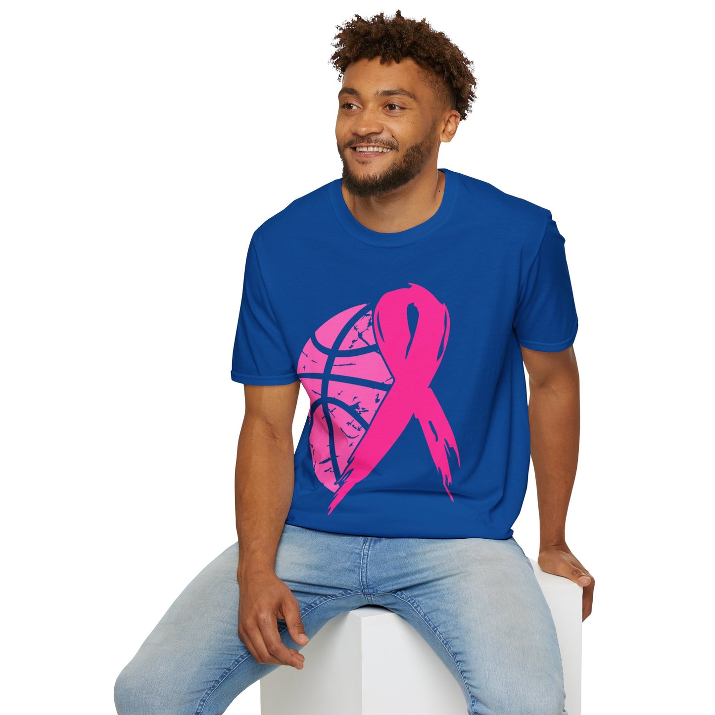 Basketball Cancer Awareness T-Shirt