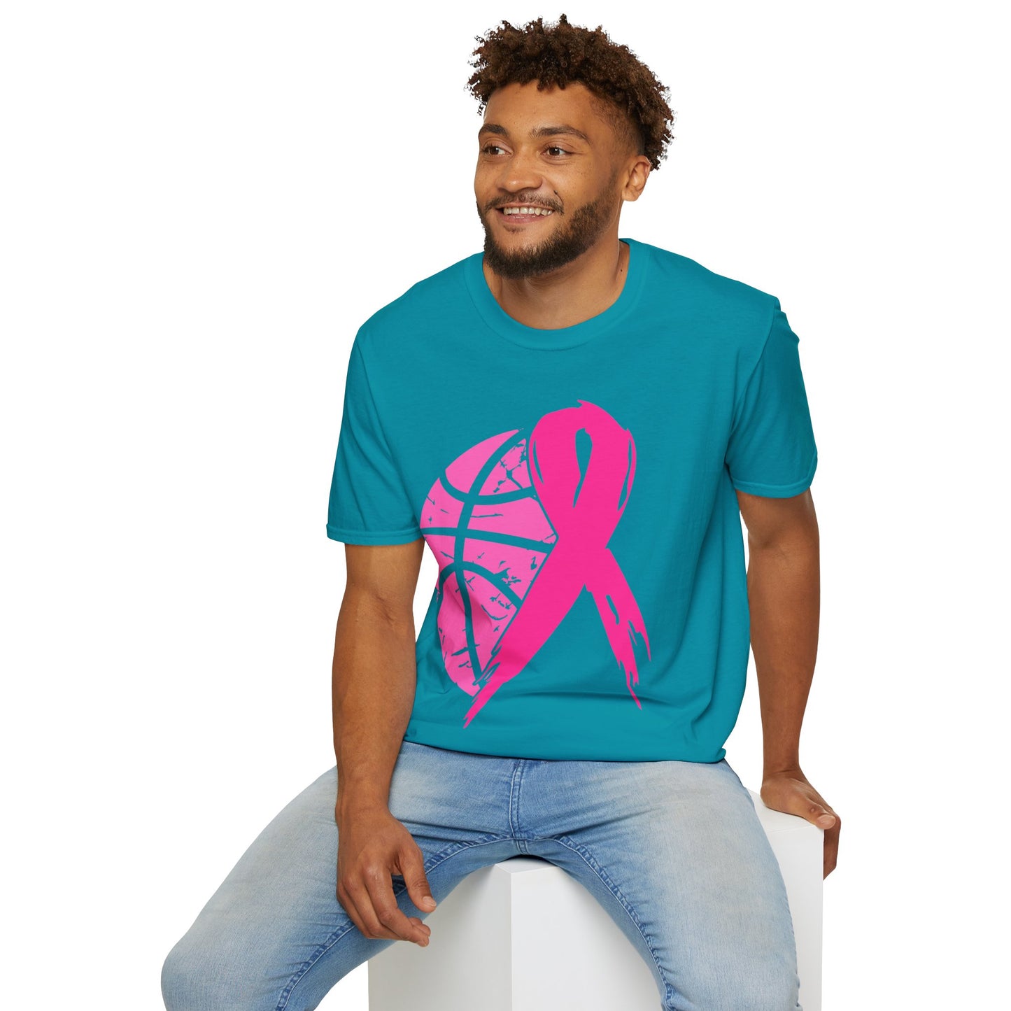 Basketball Cancer Awareness T-Shirt