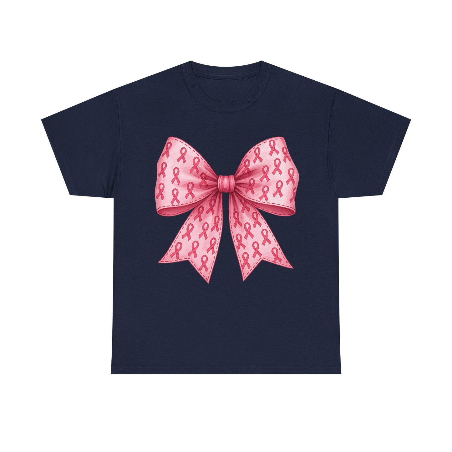 Breast Cancer Bow Tee