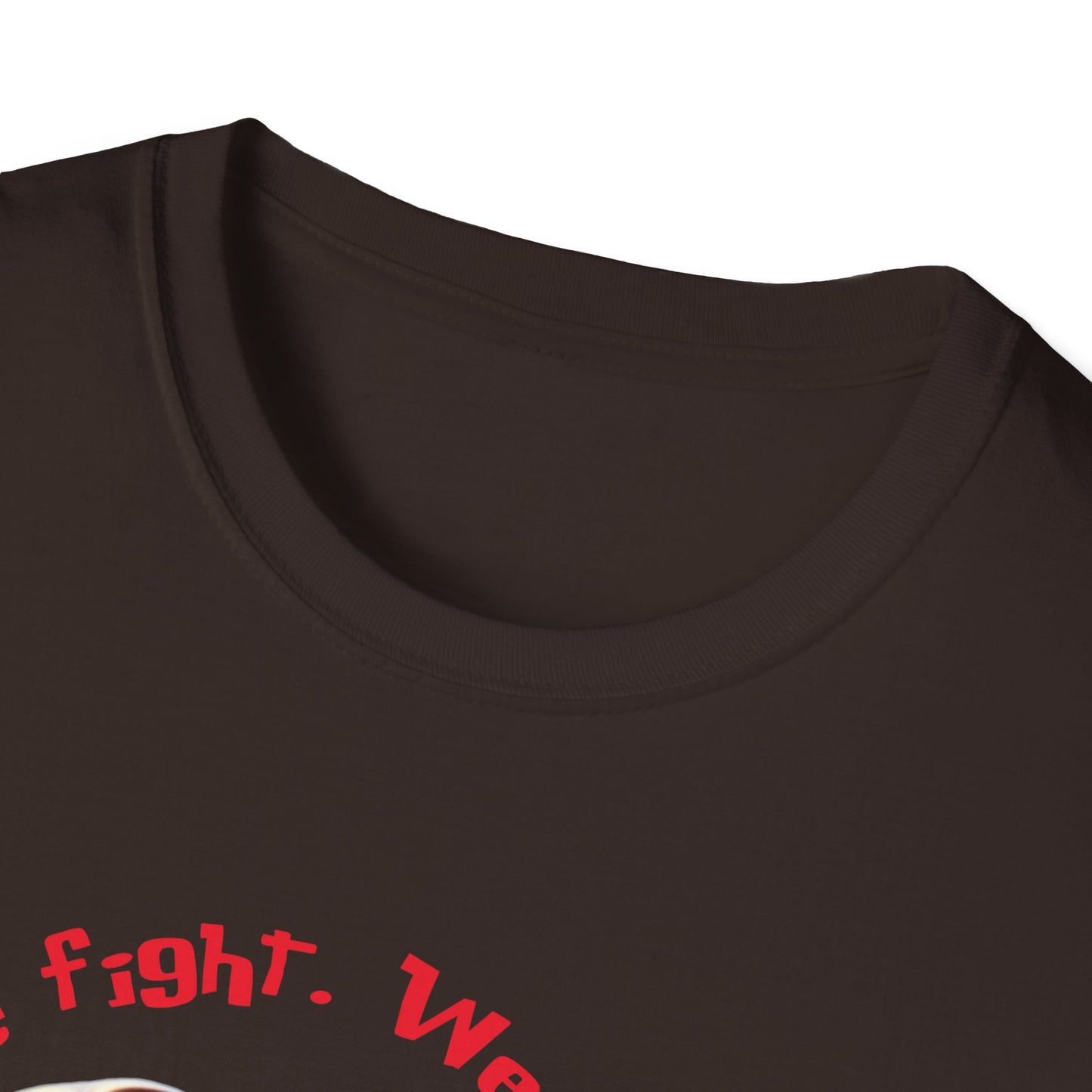 Unisex Tee - Lilo & Stitch 'We Fight, We Hug, We Snack, We're family'