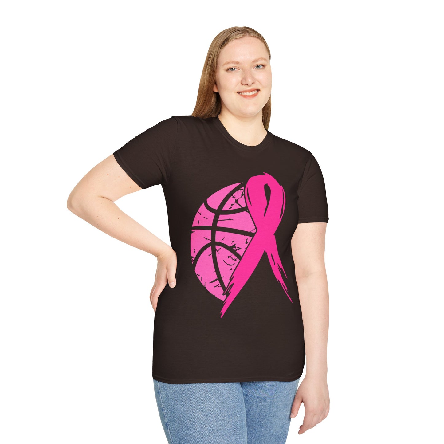 Basketball Cancer Awareness T-Shirt
