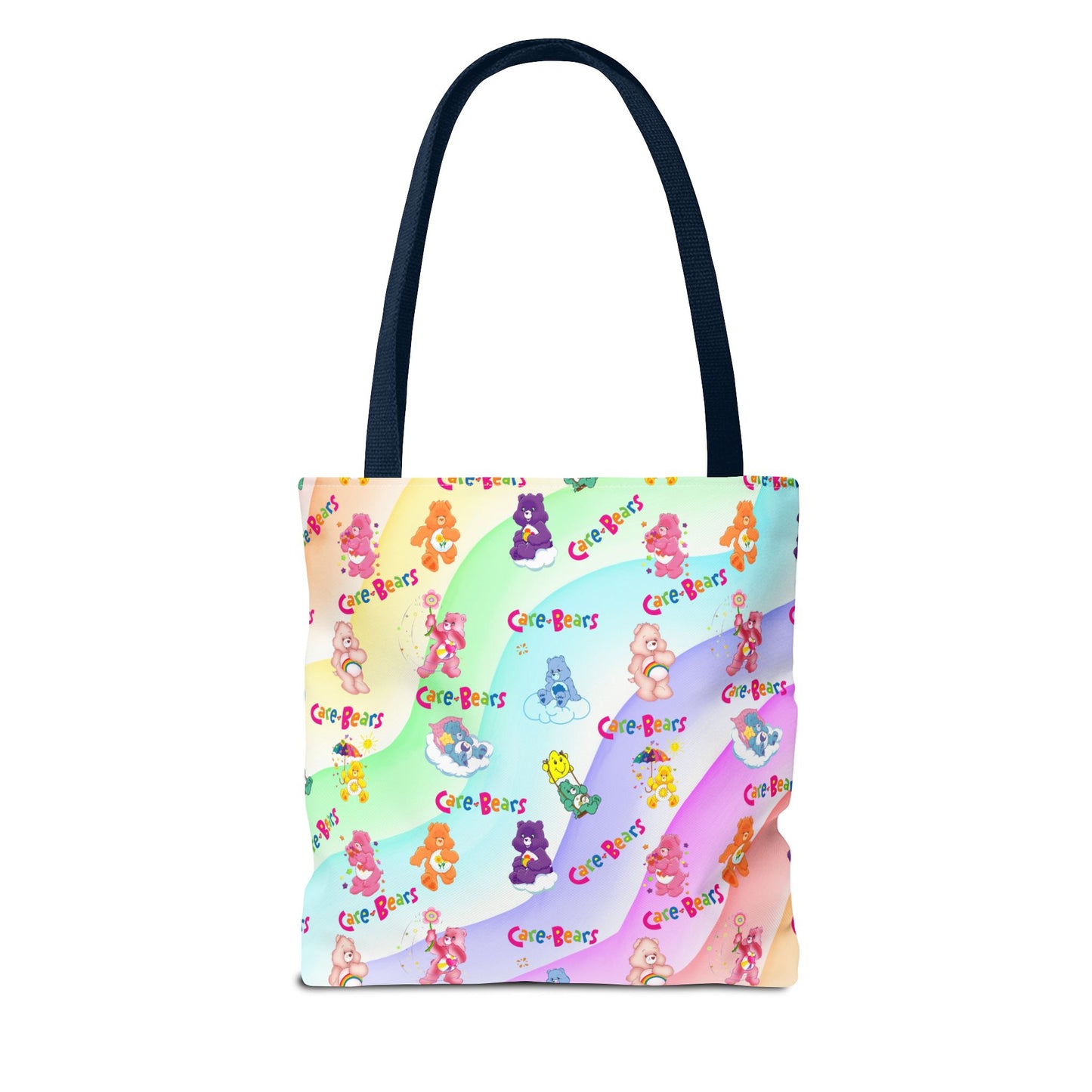 Colorful Care Bear Tote Bag